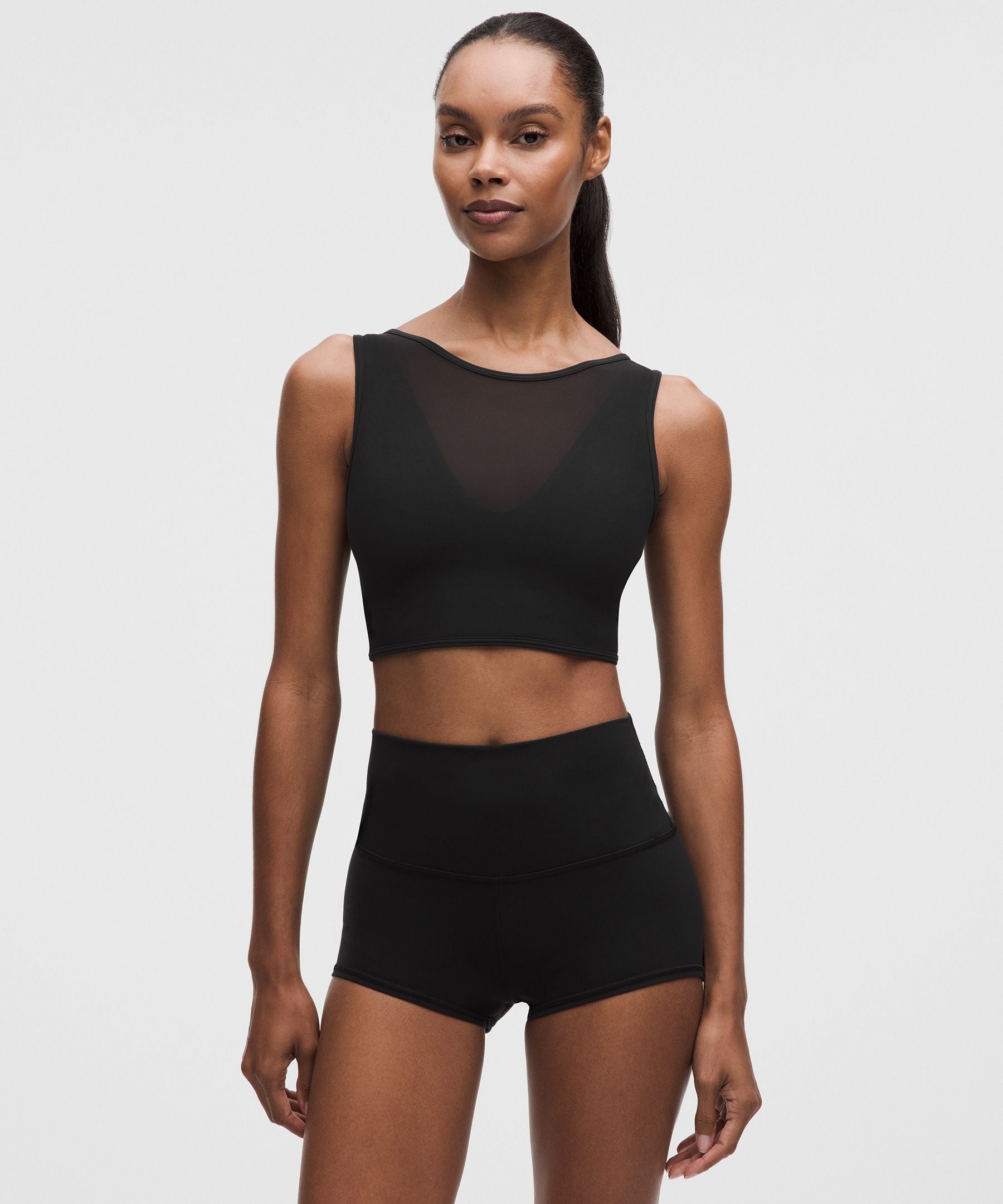 Lululemon Bend This Mesh Bandeau and V-Neck Bra *Light Support, A–C Cups