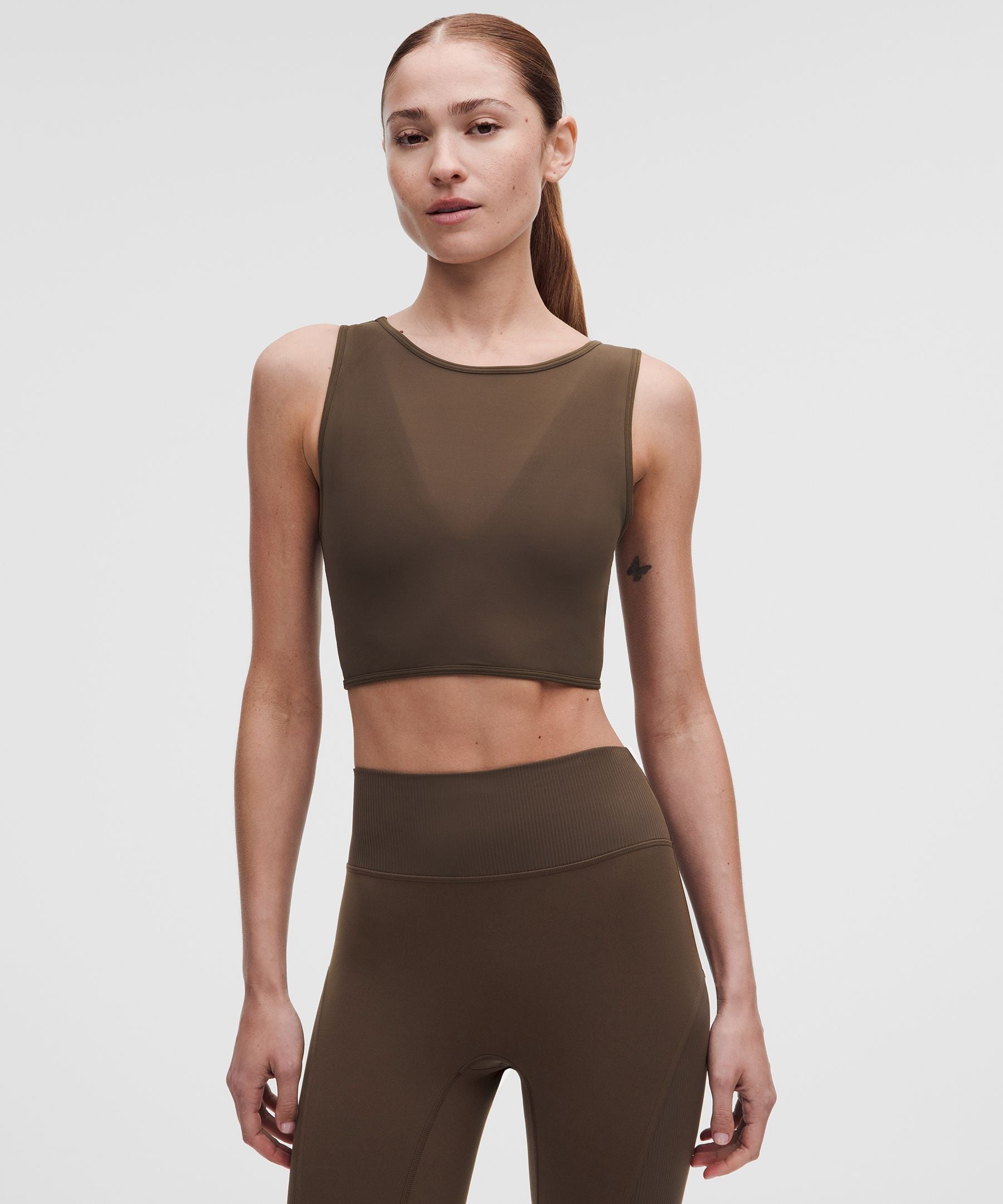 Lululemon Bend This Mesh Bandeau and V-Neck Bra *Light Support, A–C Cups