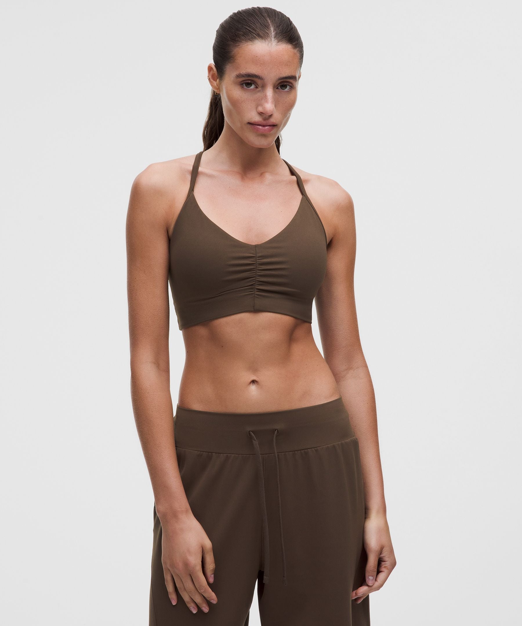 Lululemon Flow Y Ruched Bra *Light Support, B/C Cup