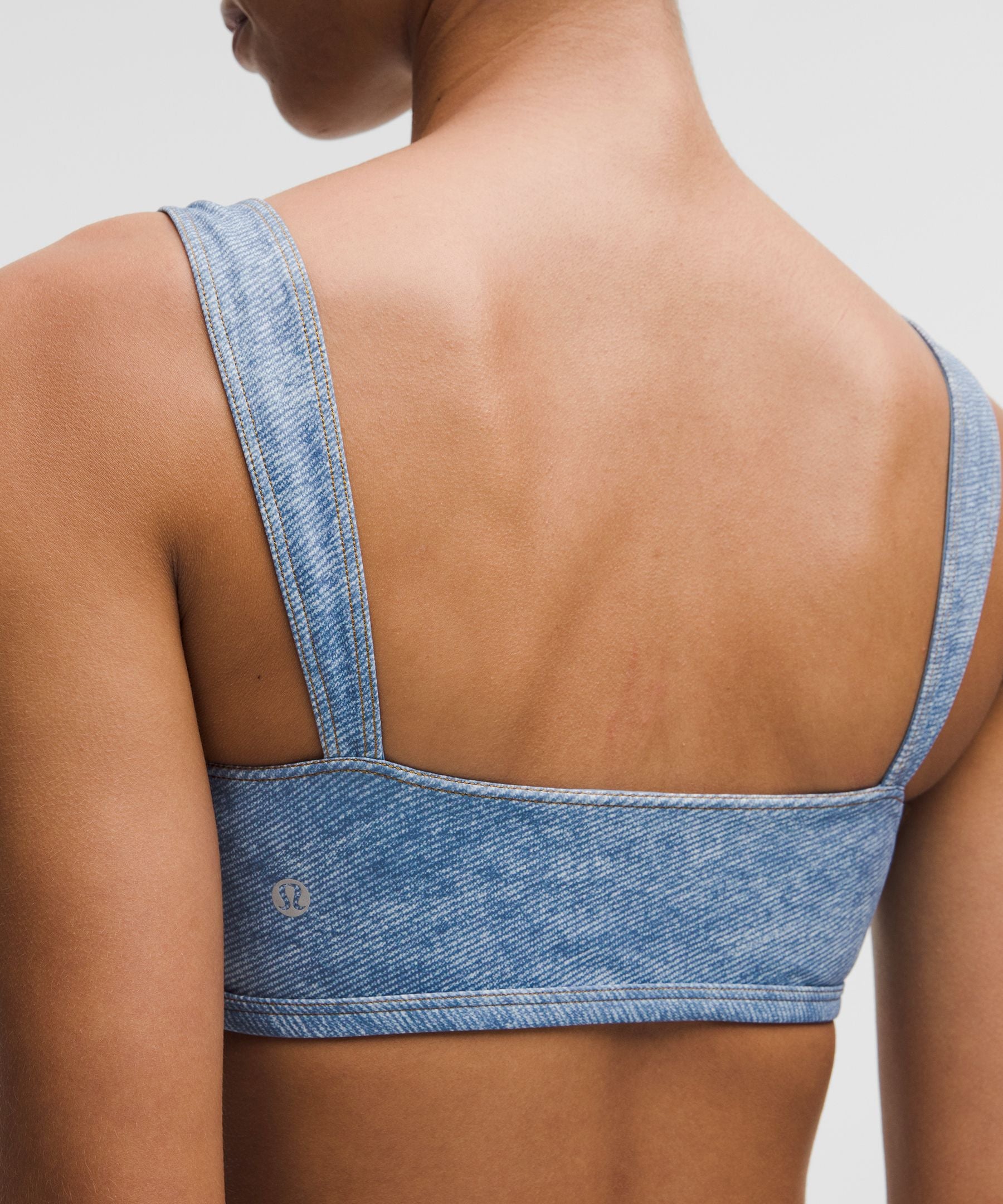 Lululemon Everlux Sweetheart Bra Light Support, A/B Cup *Denim Dreams Set