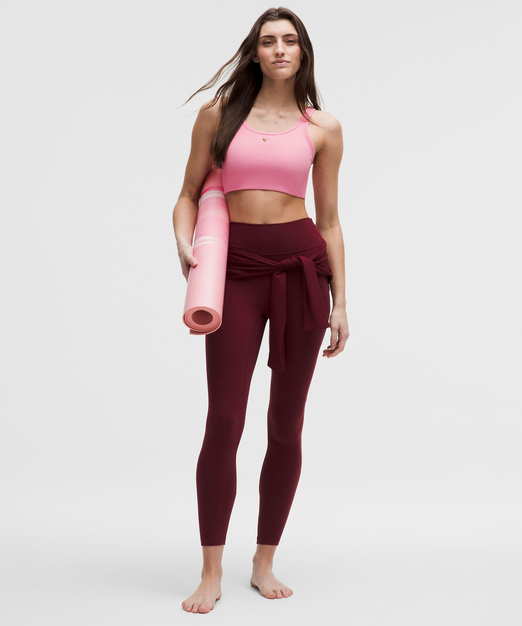 Lululemon Nulu Ribbed Scoop-Neck Bra Light Support, B/C Cup *Heart