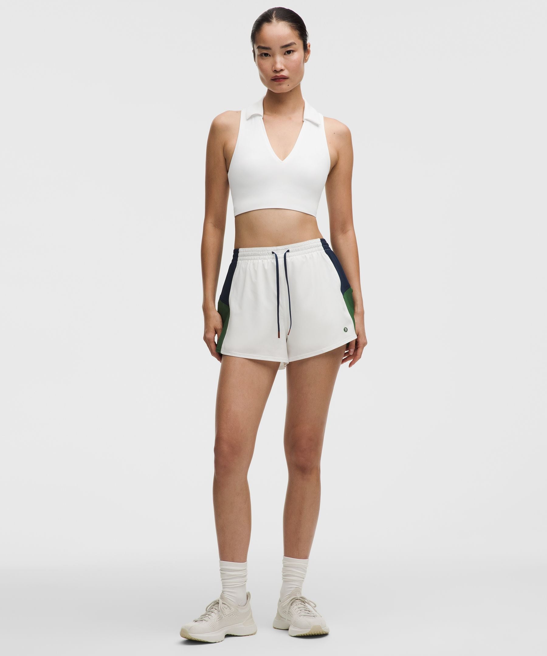 Lululemon Collared Longline Ribbed Tennis Bra *Medium Support, B/C Cup