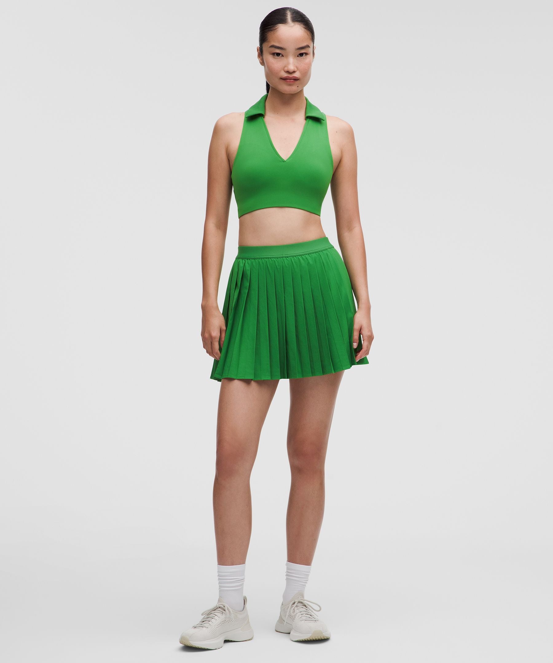Lululemon Collared Longline Ribbed Tennis Bra *Medium Support, B/C Cup