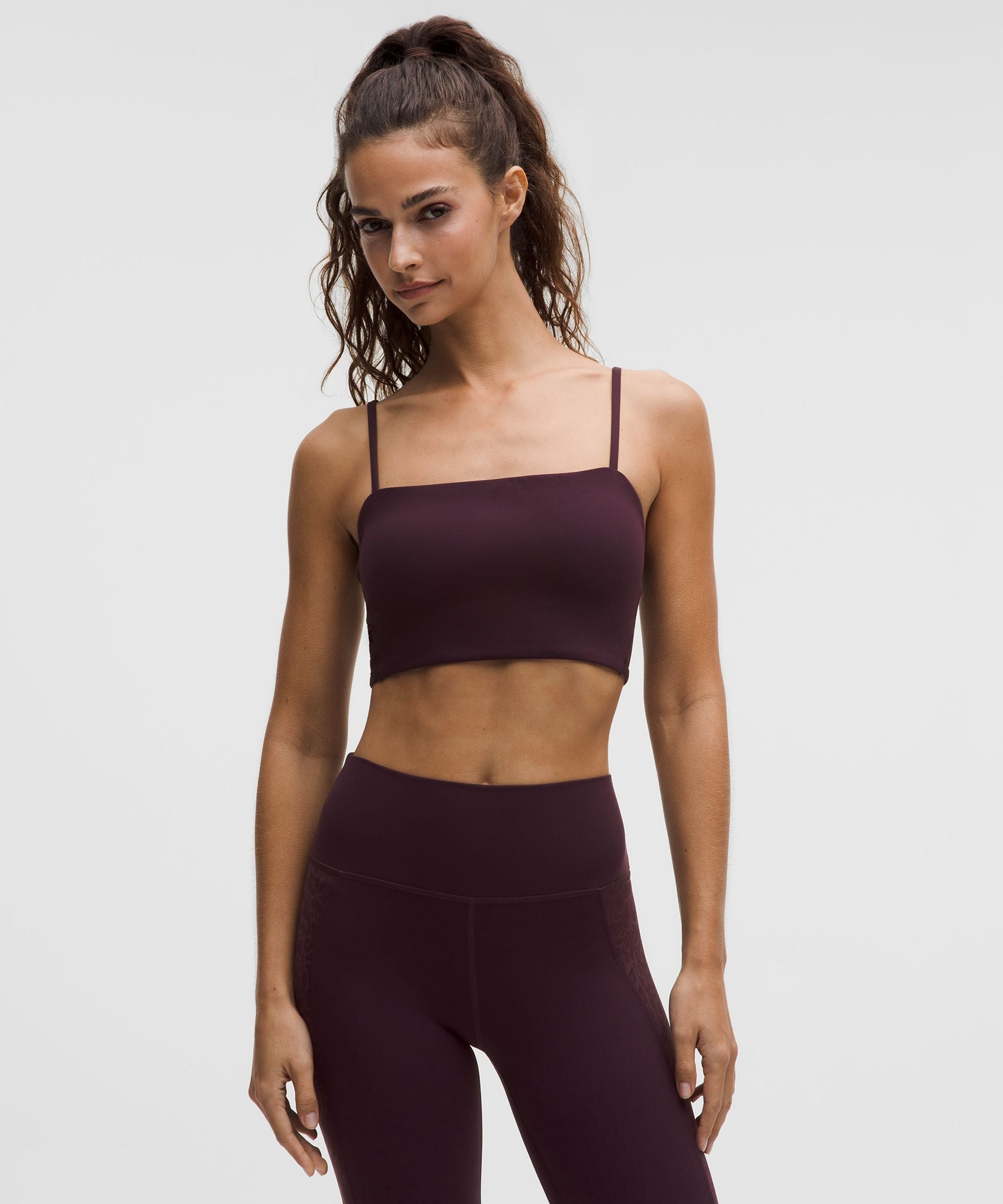 Lululemon Nulu Paisley Lace-Back Yoga Bra *Light Support, B/C Cup