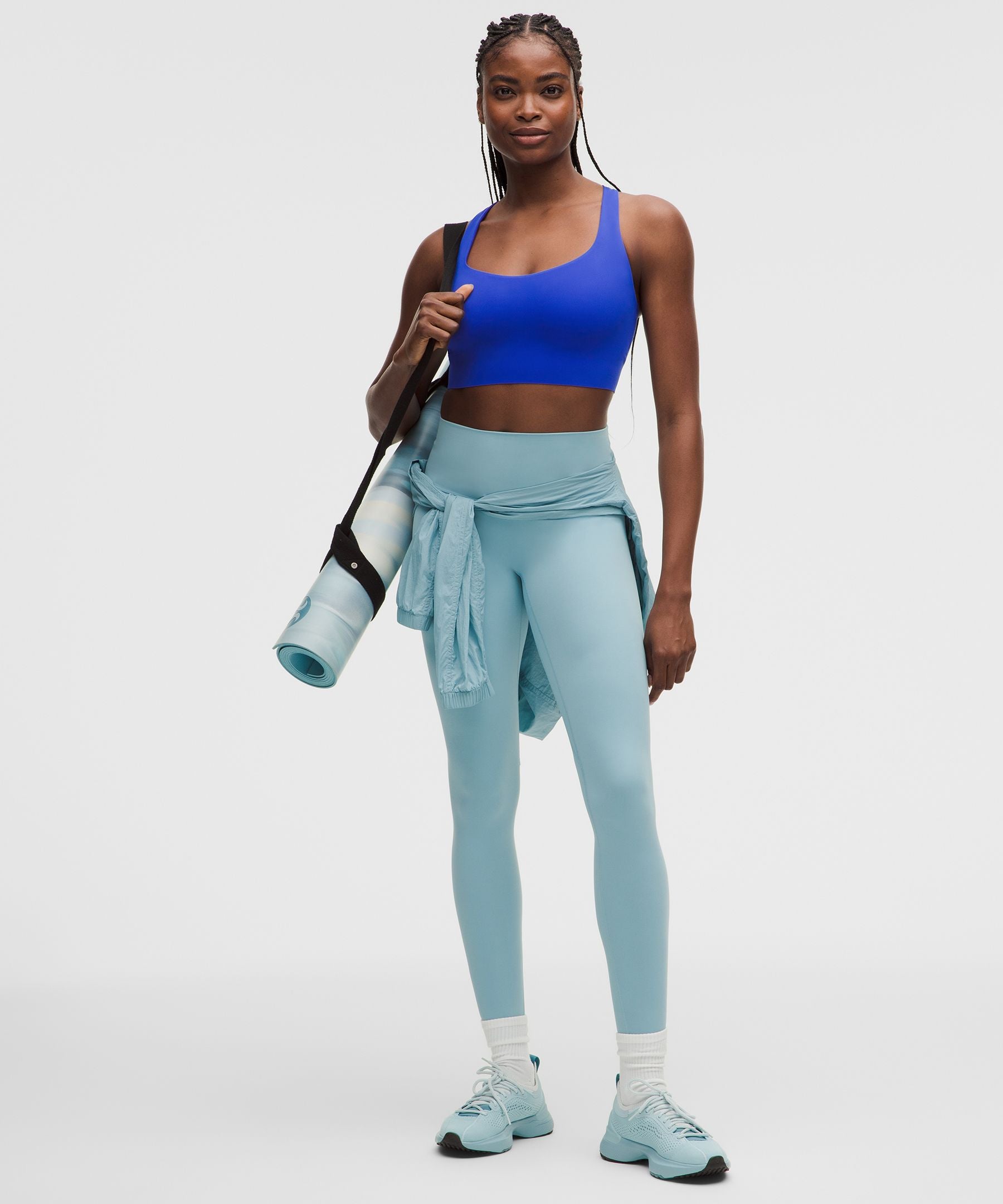 Lululemon FlexyFlex Strappy Longline Yoga Bra *Light Support, D–DDD Cups