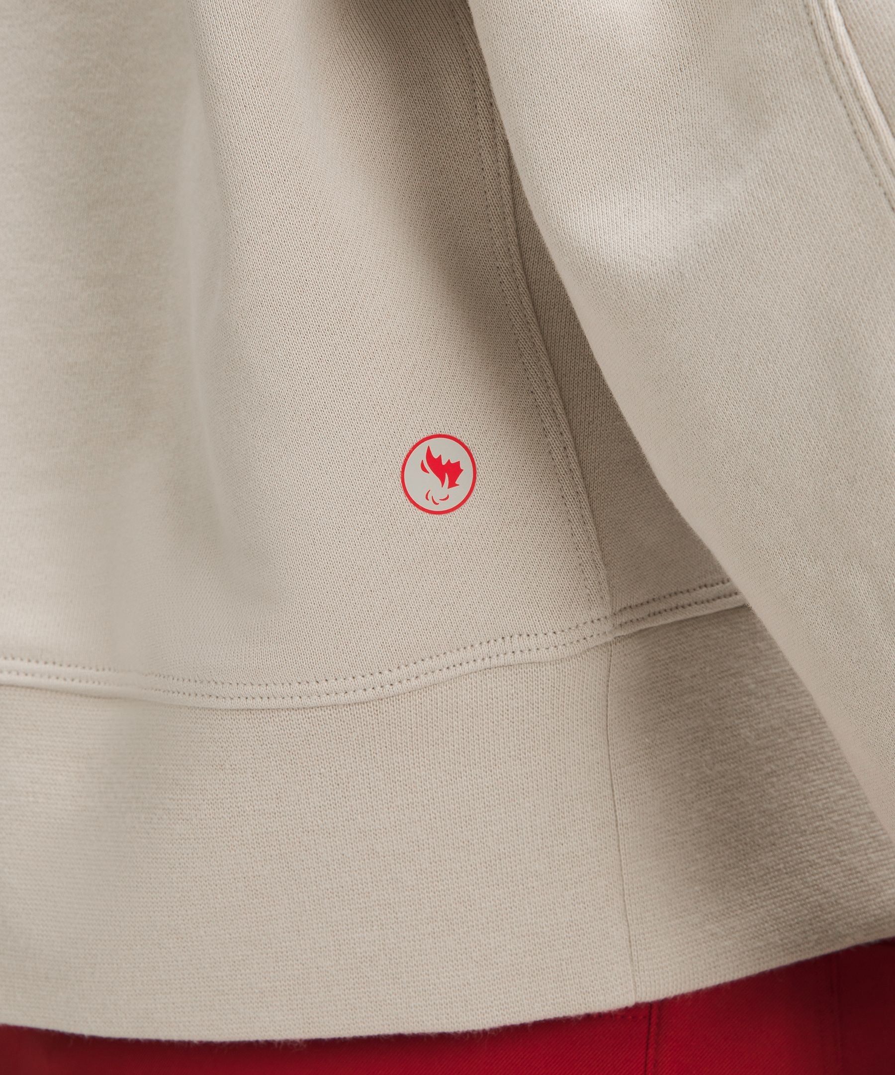 Lululemon Team Canada Perfectly Oversized Cropped Crew *CPC Logo