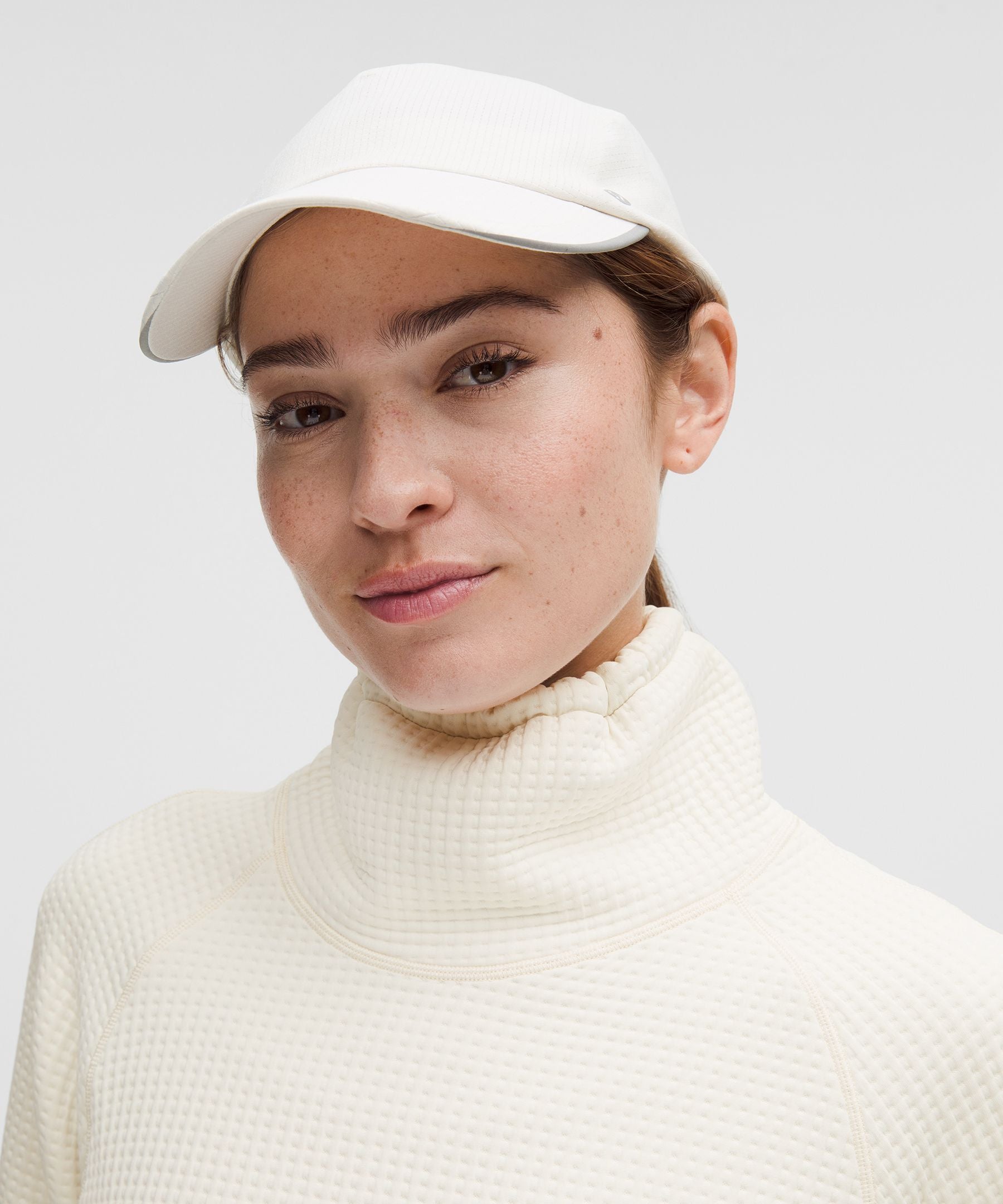 Lululemon Women's Waffle-Knit Funnel-Neck Long-Sleeve Shirt