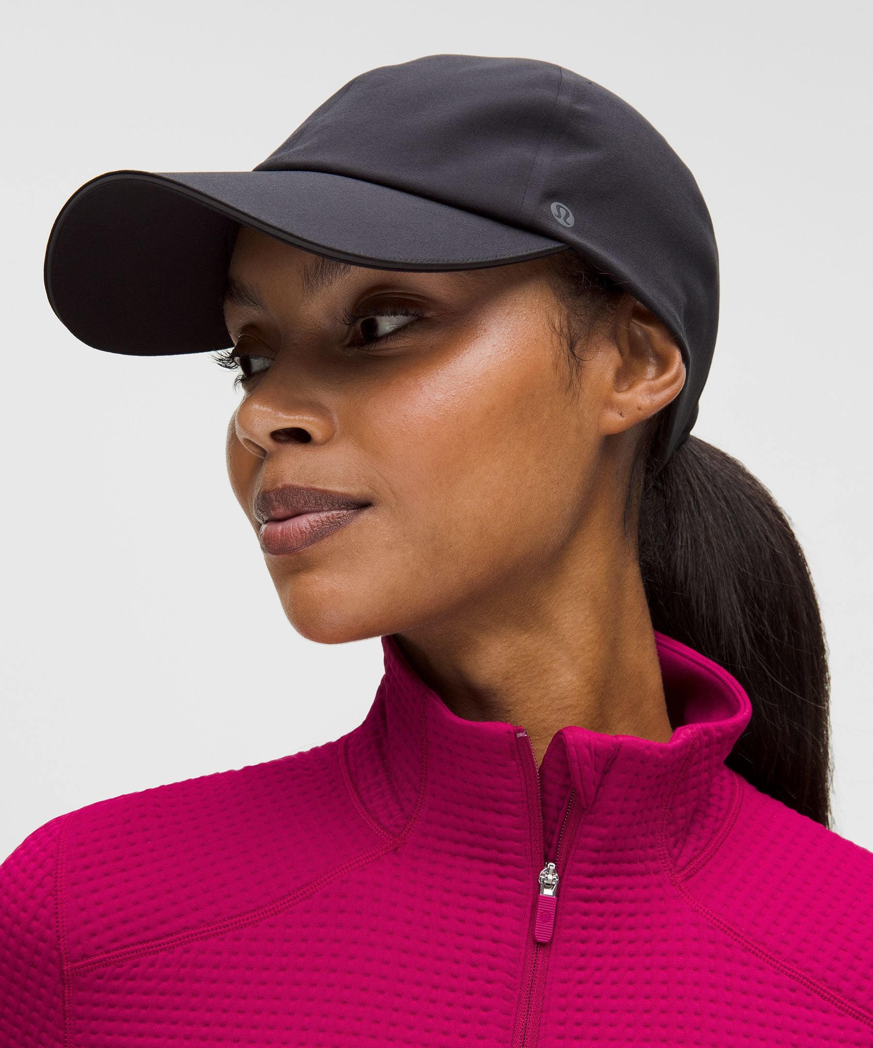 Lululemon Women's Waffle-Knit Half-Zip Long-Sleeve Shirt