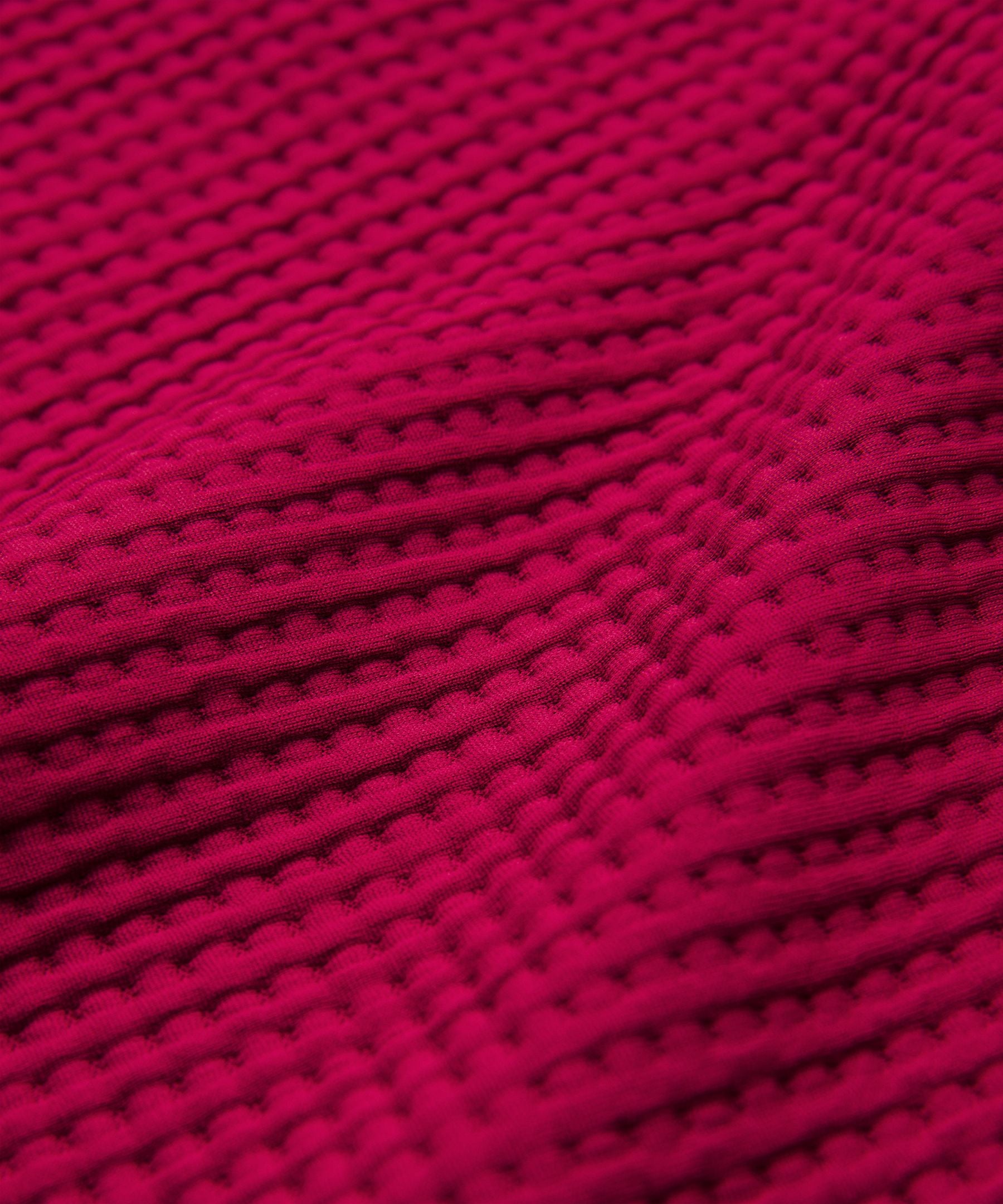 Lululemon Women's Waffle-Knit Half-Zip Long-Sleeve Shirt