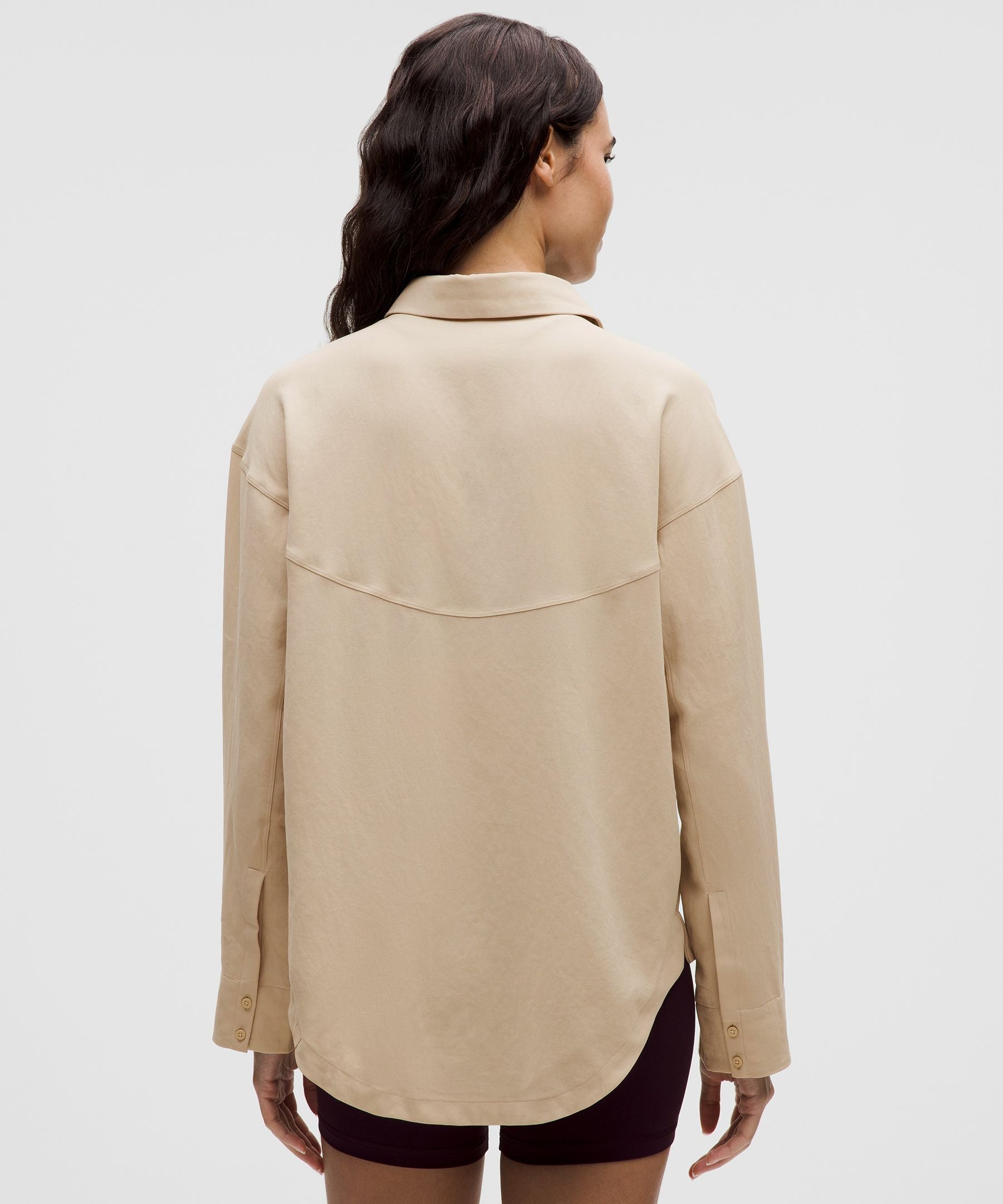 Lululemon Women's Long Button-Front Shirt