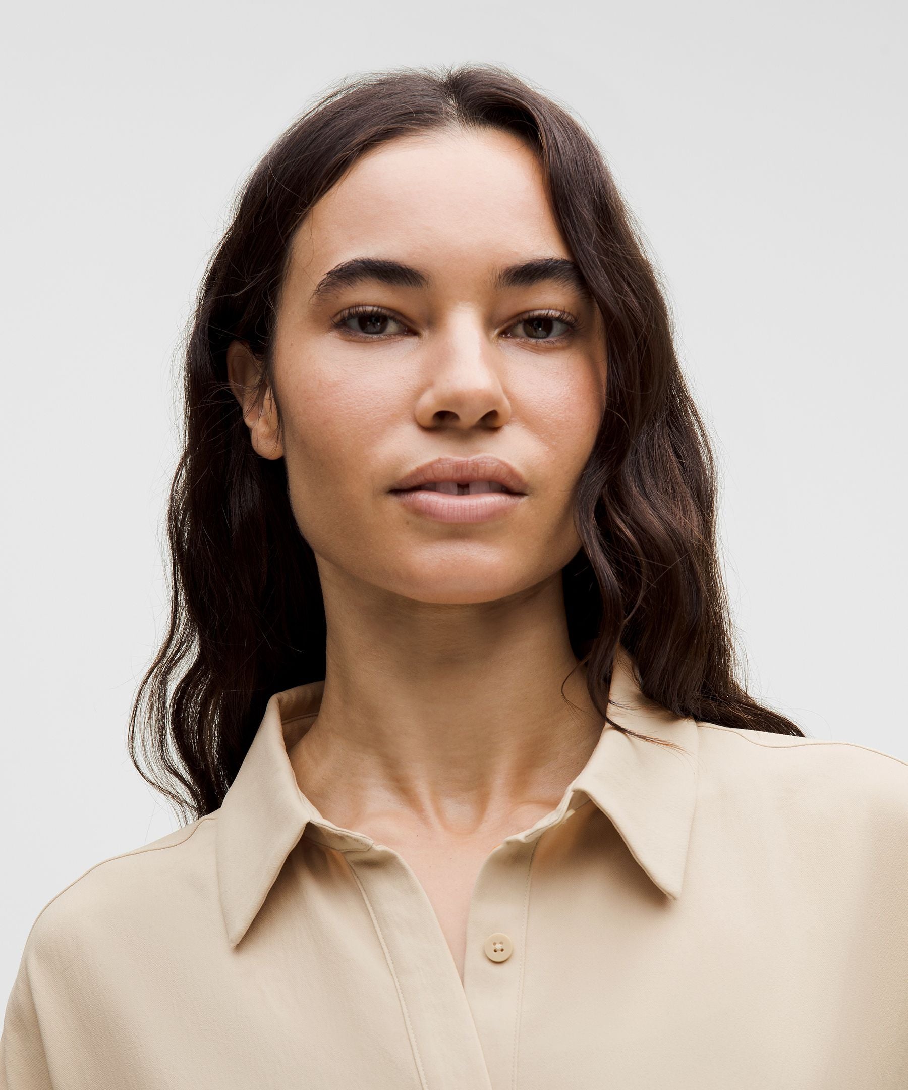 Lululemon Women's Long Button-Front Shirt
