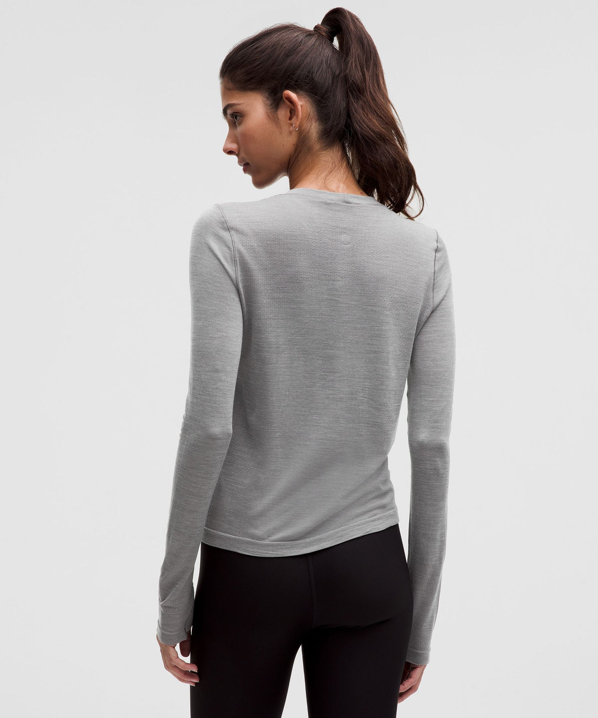 Lululemon Women's Swiftly Wool Long-Sleeve Shirt *Waist Length