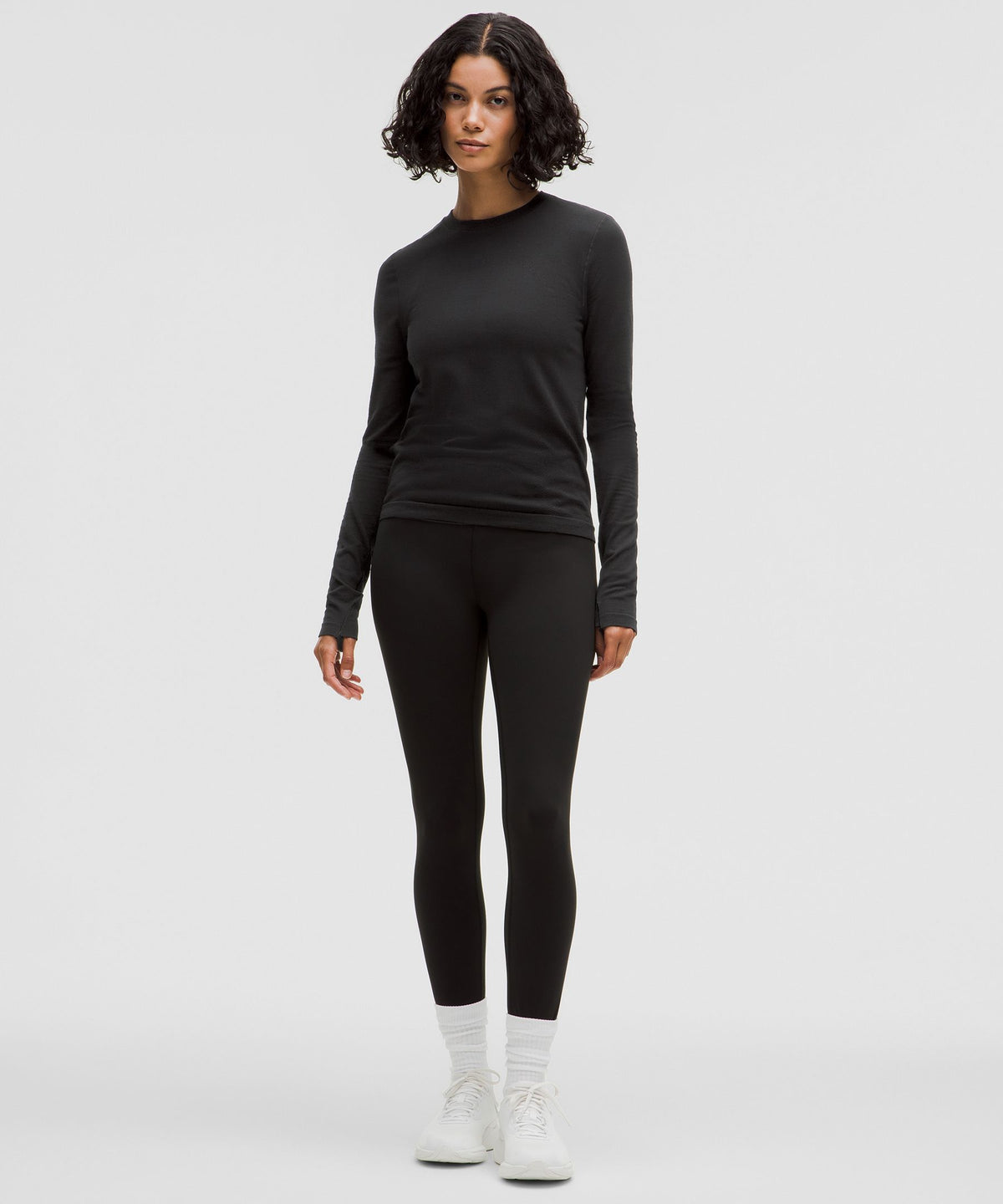 Lululemon Women's Swiftly Wool Long-Sleeve Shirt *Waist Length