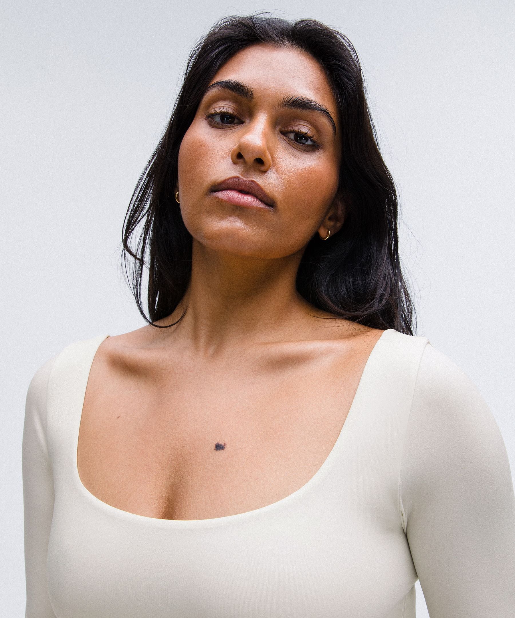 Lululemon Wundermost Ultra-Soft Nulu Square-Neck Long-Sleeve Bodysuit