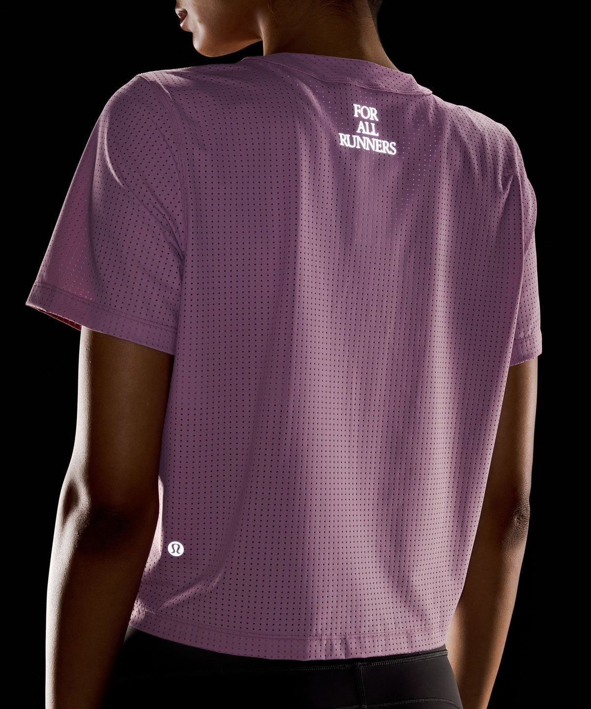 Lululemon Women's Breathable Running Short-Sleeve Shirt *Graphic