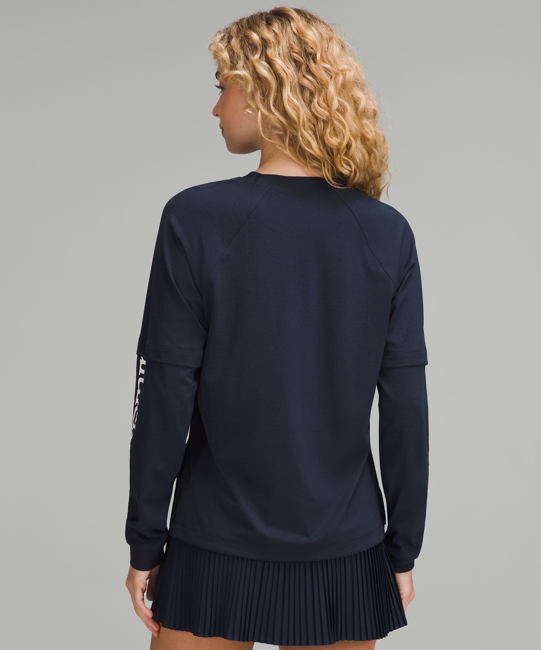 Lululemon Women's Layered Long-Sleeve T-Shirt *Tennis Club