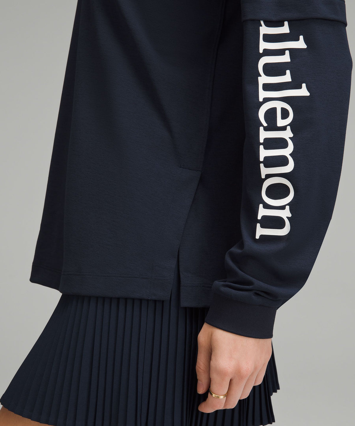 Lululemon Women's Layered Long-Sleeve T-Shirt *Tennis Club