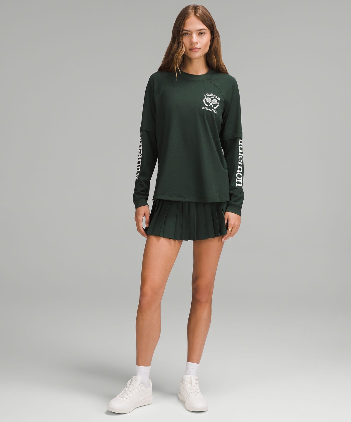 Lululemon Women's Layered Long-Sleeve T-Shirt *Tennis Club