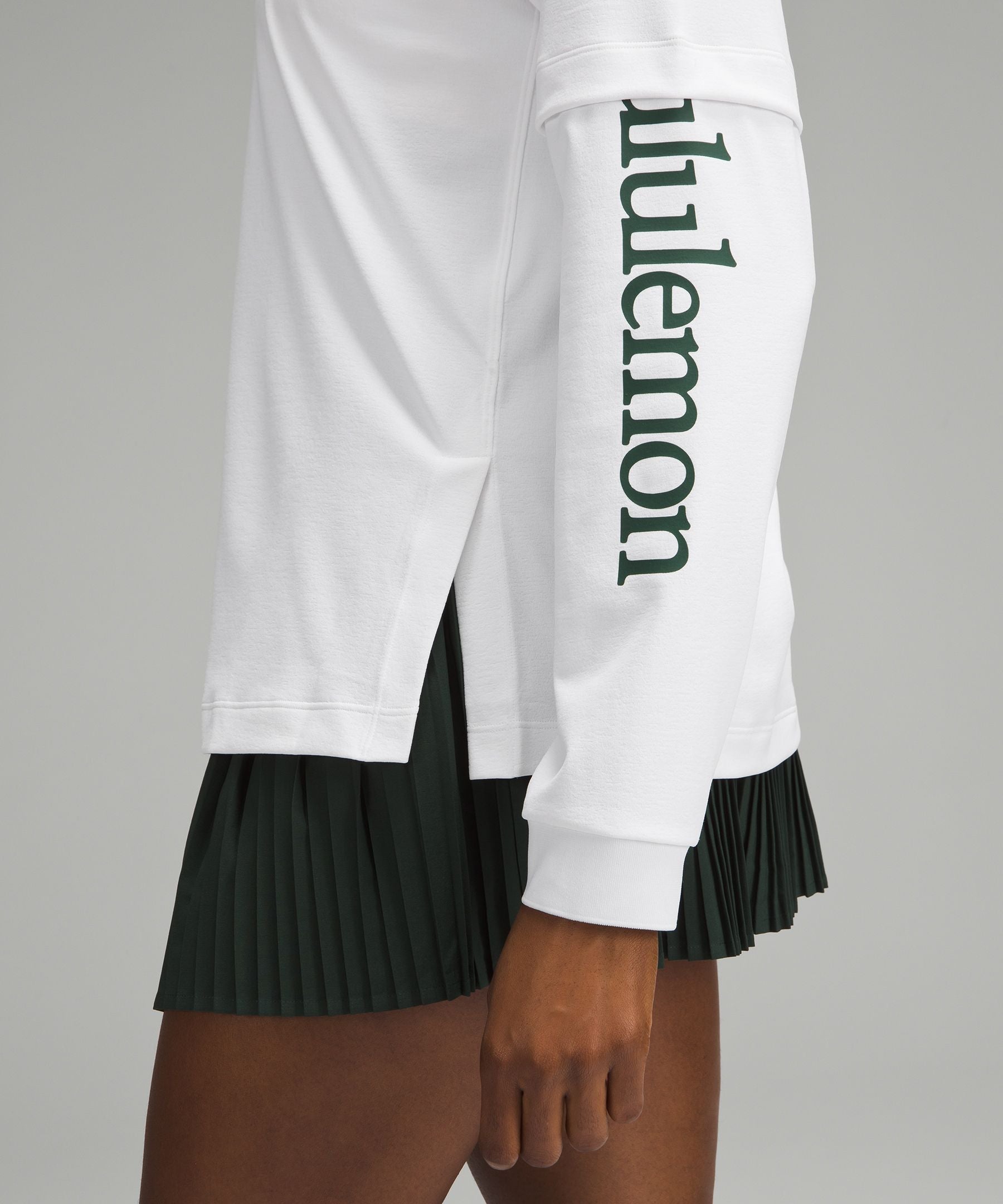 Lululemon Women's Layered Long-Sleeve T-Shirt *Tennis Club