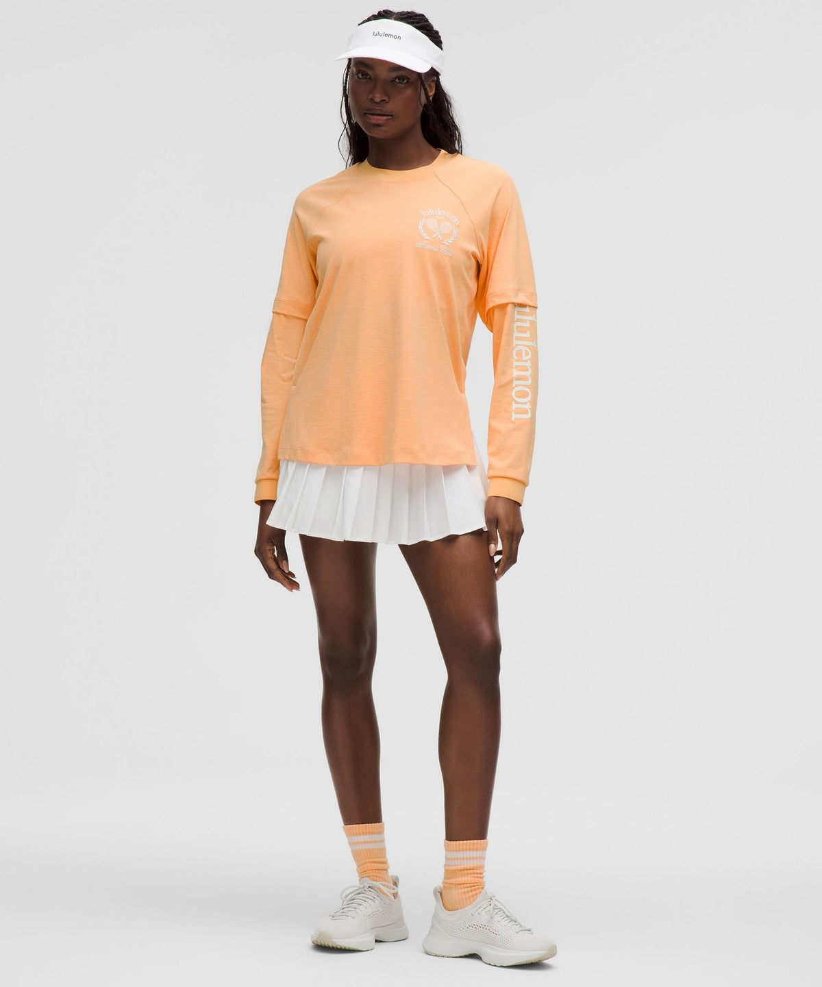 Lululemon Women's Layered Long-Sleeve T-Shirt *Tennis Club