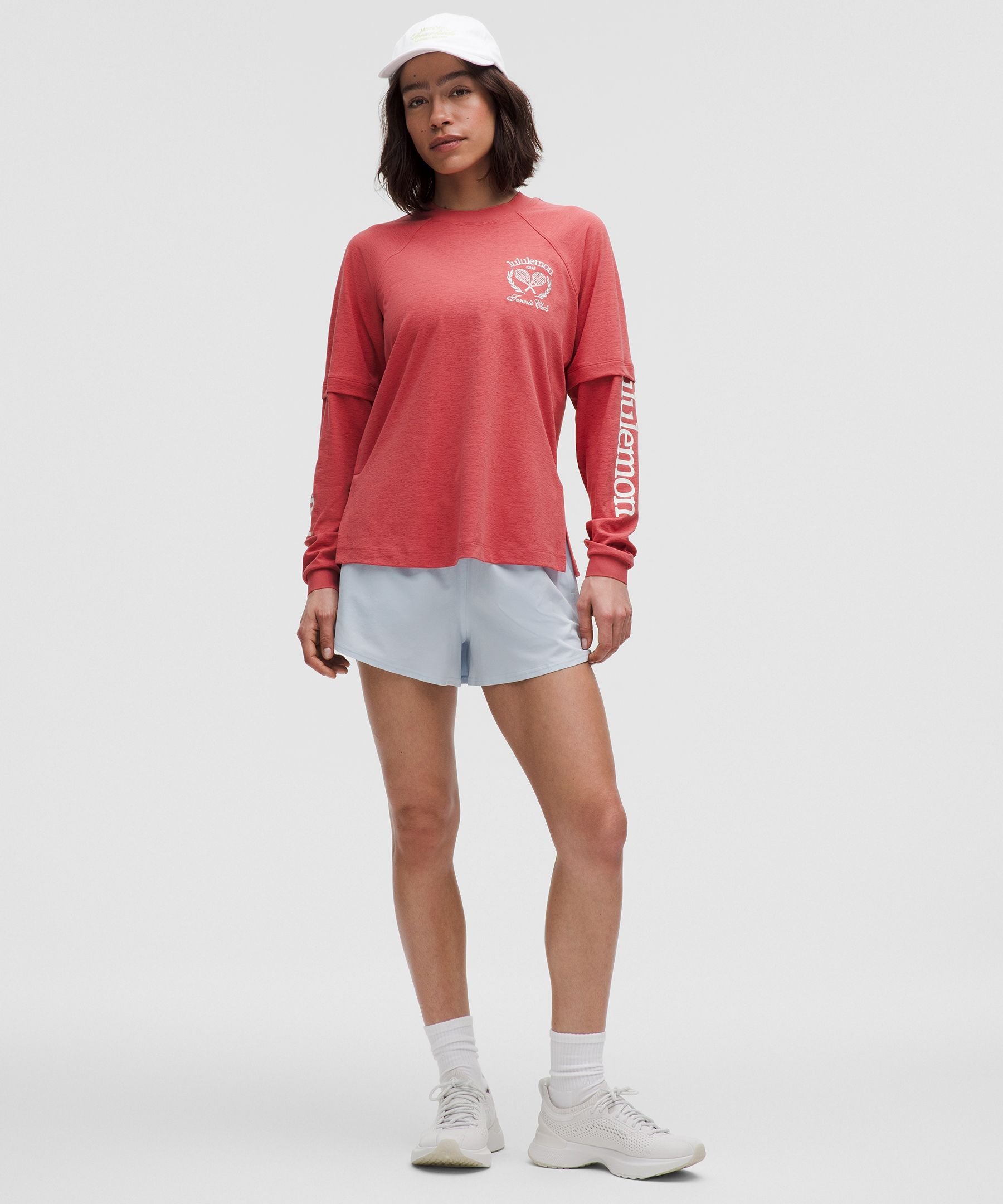 Lululemon Women's Layered Long-Sleeve T-Shirt *Tennis Club