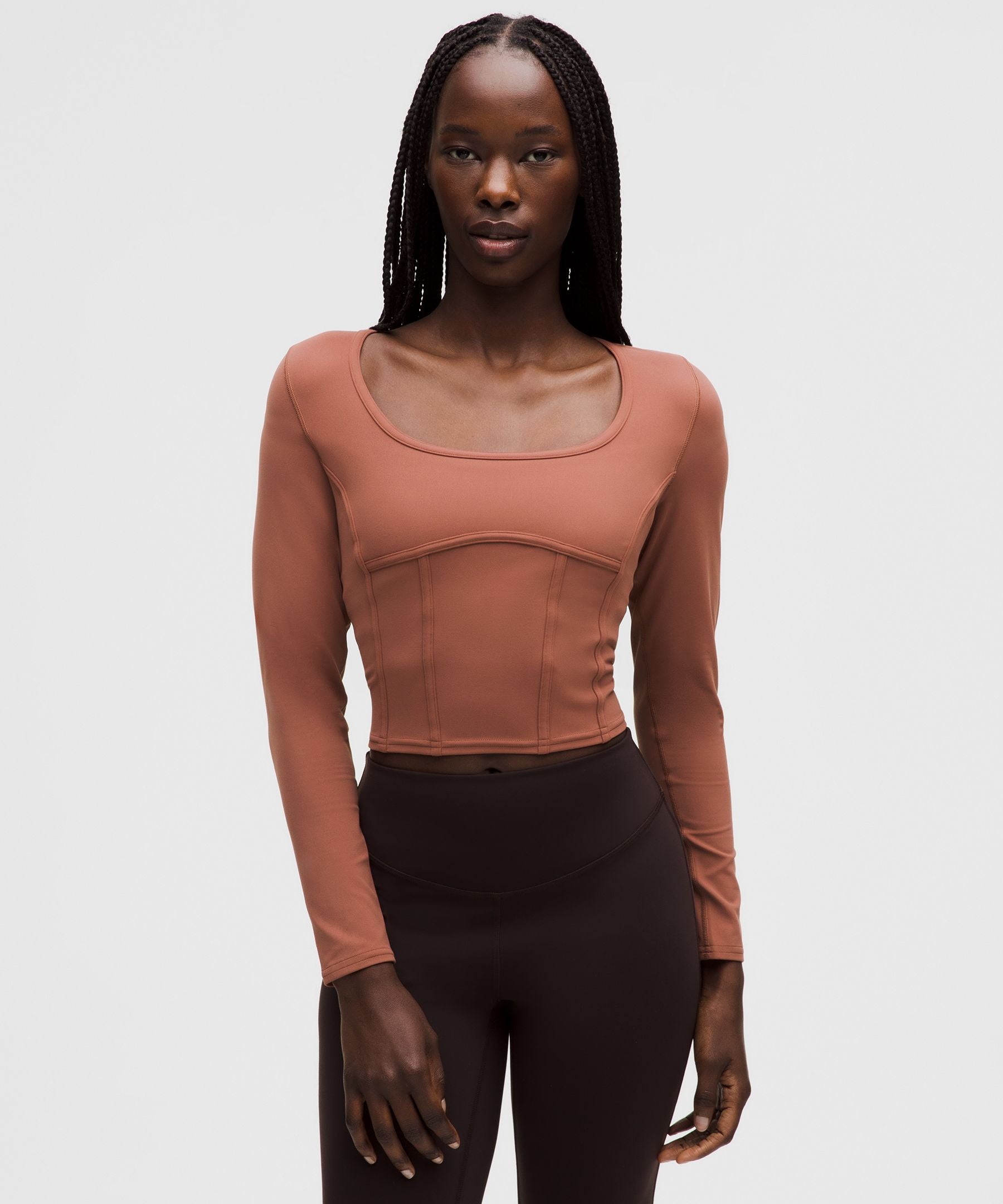 Lululemon Women's Waist-Seamed Nulu Long-Sleeve Shirt