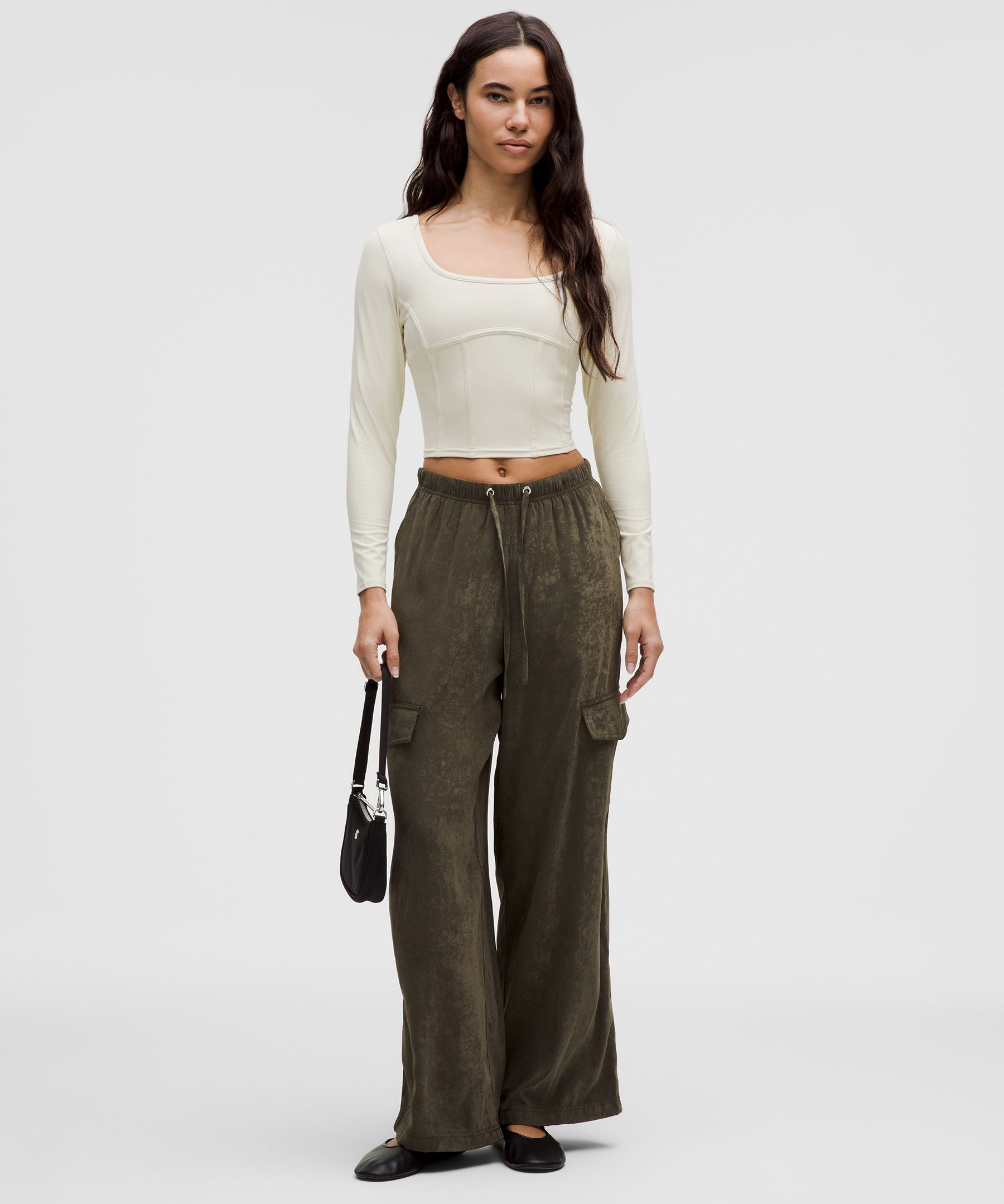 Lululemon Women's Waist-Seamed Nulu Long-Sleeve Shirt