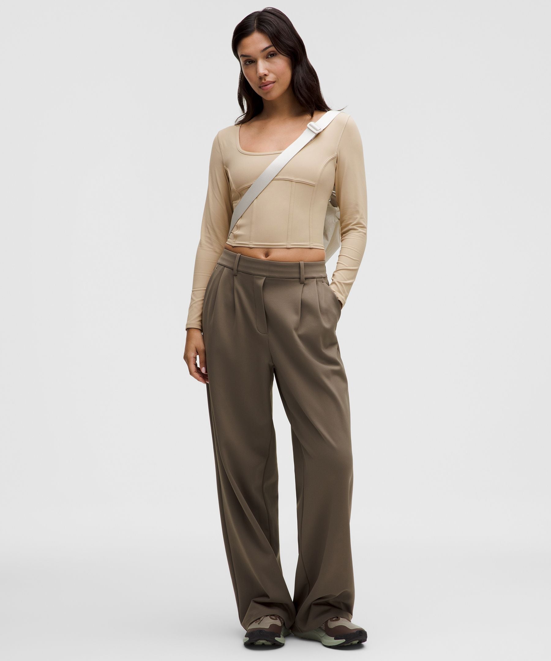Lululemon Women's Waist-Seamed Nulu Long-Sleeve Shirt