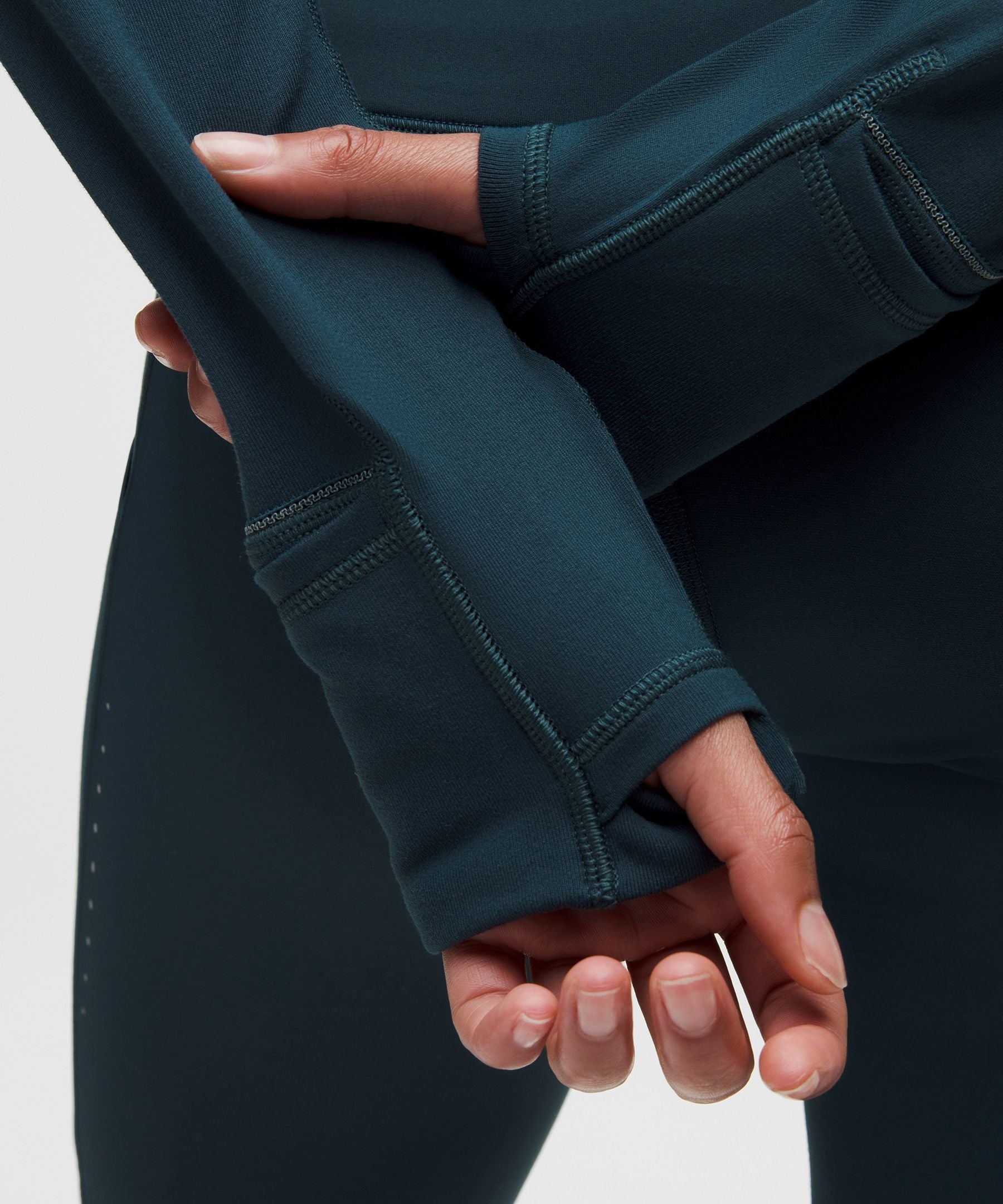Lululemon Women's It's Rulu Cropped Half Zip *Updated