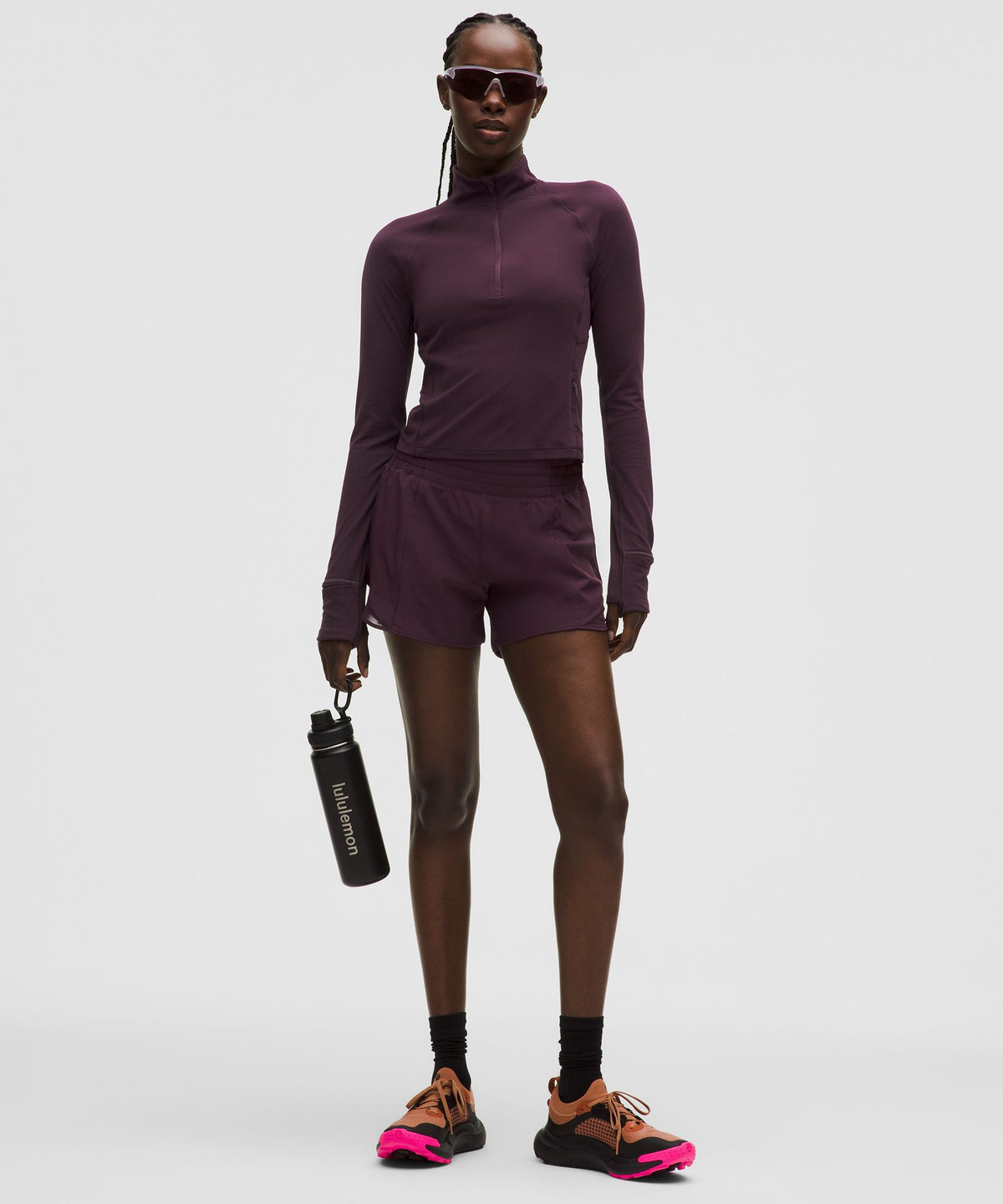 Lululemon Women's It's Rulu Cropped Half Zip *Updated