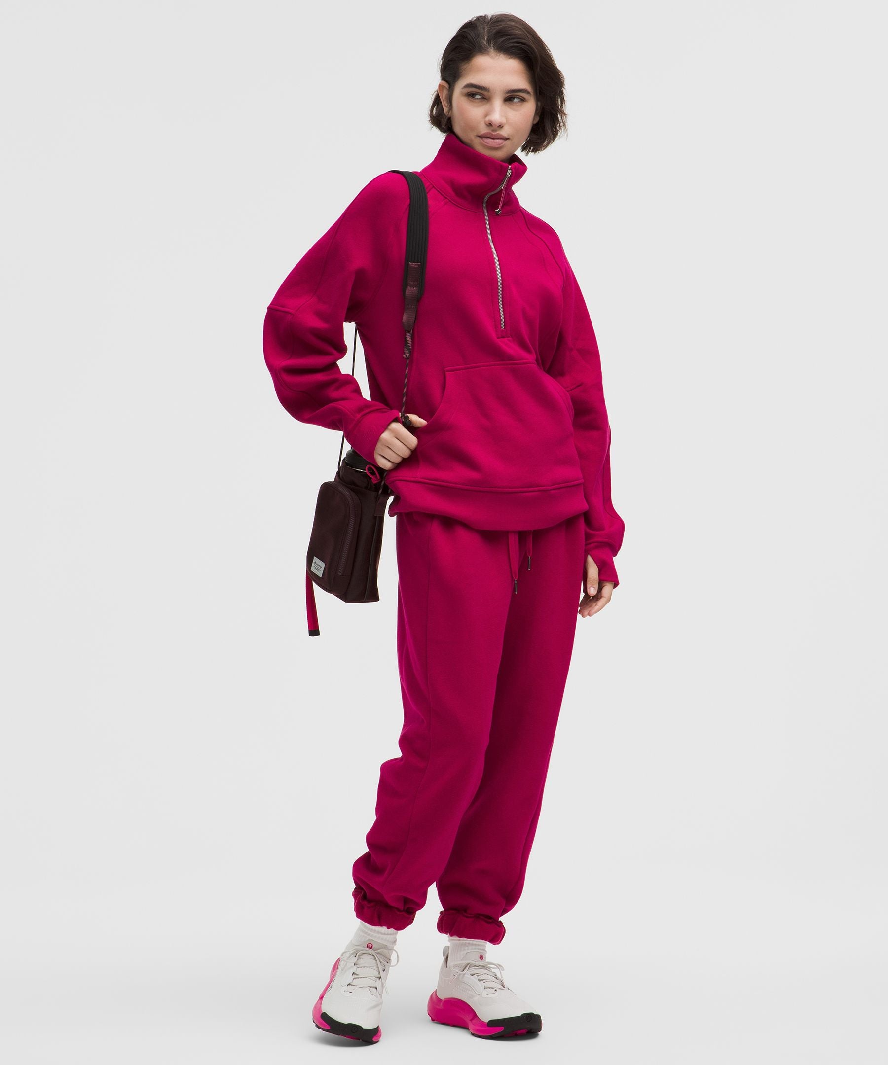 Lululemon Women's Scuba Oversized Funnel-Neck Half Zip *Long