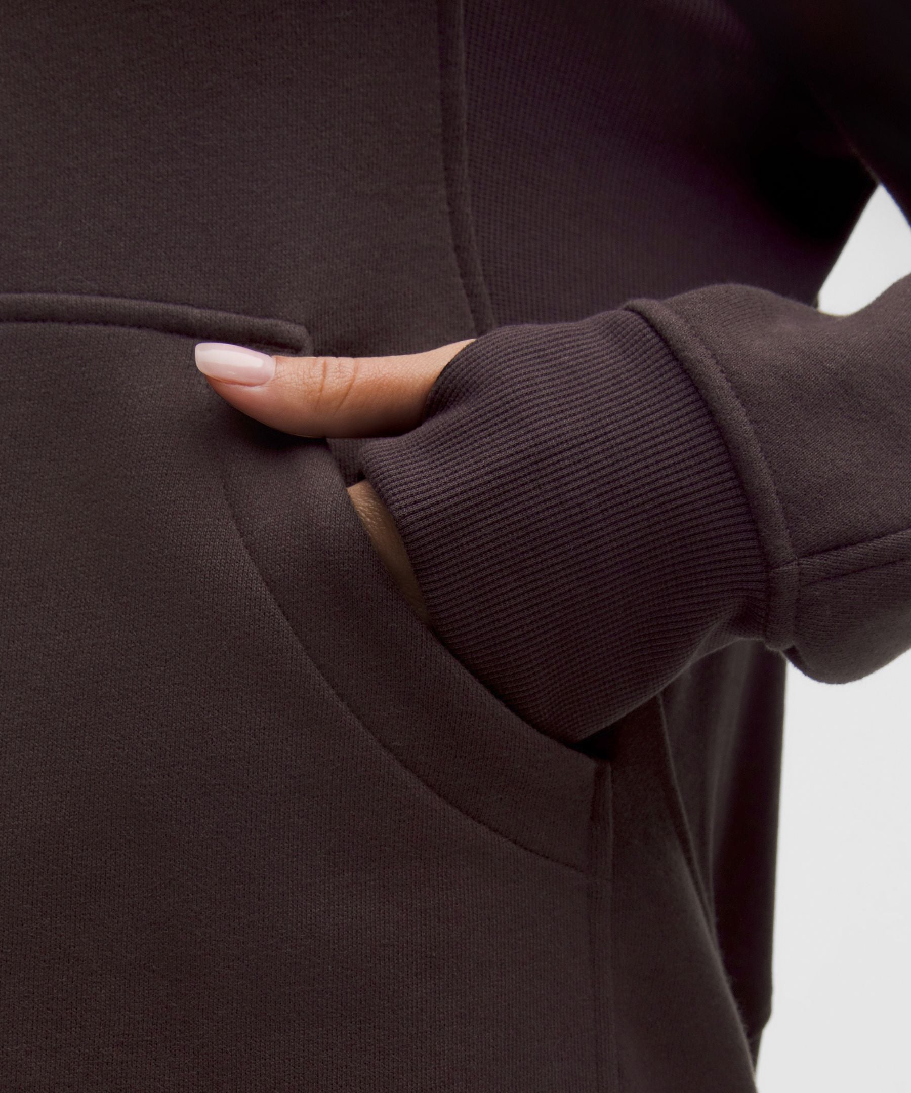 Lululemon Women's Scuba Oversized Funnel-Neck Half Zip *Long