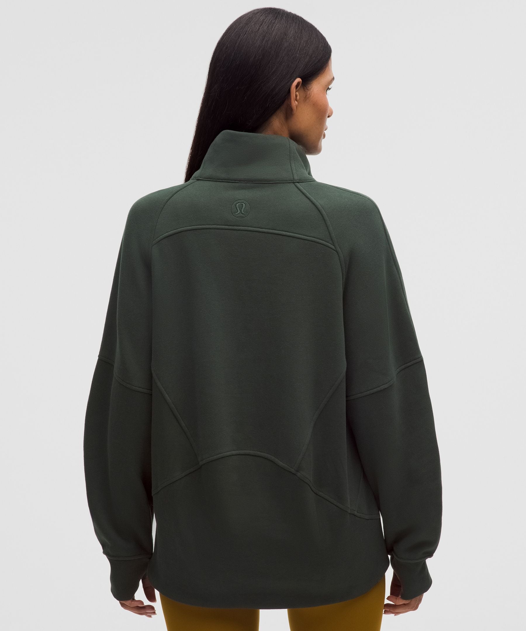 Lululemon Women's Scuba Oversized Funnel-Neck Half Zip *Long