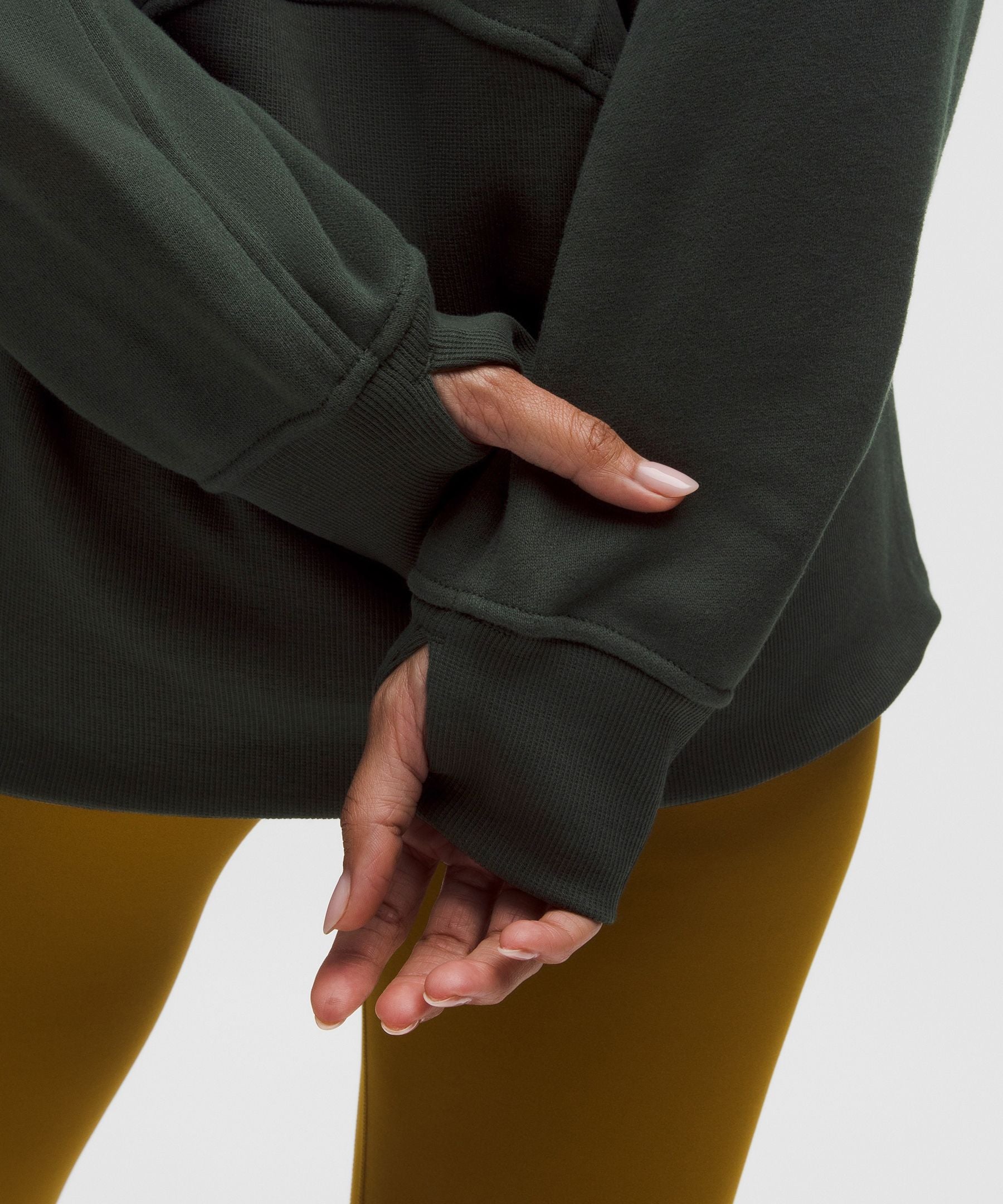 Lululemon Women's Scuba Oversized Funnel-Neck Half Zip *Long