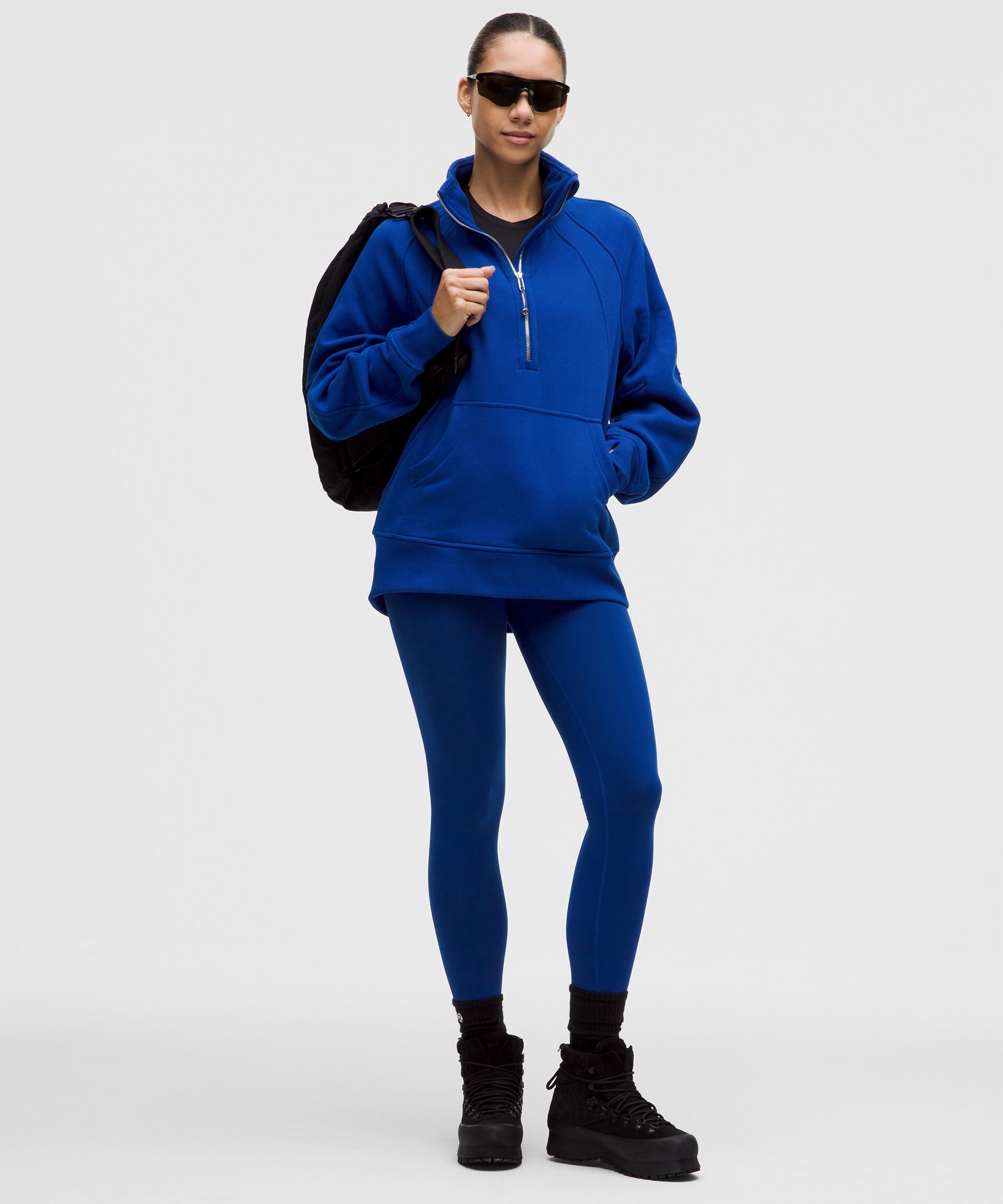 Lululemon Women's Scuba Oversized Funnel-Neck Half Zip *Long