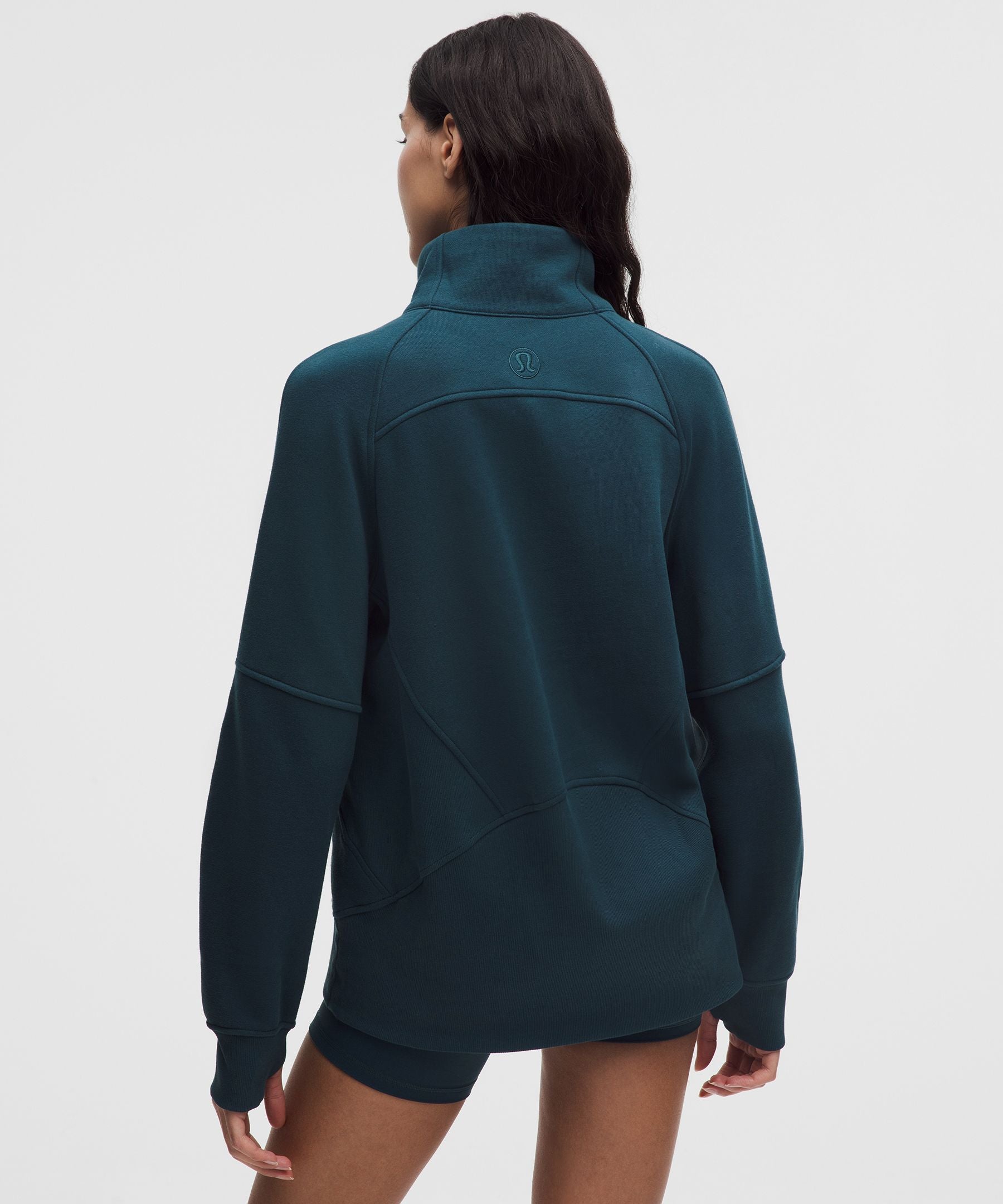 Lululemon Women's Scuba Oversized Funnel-Neck Half Zip *Long