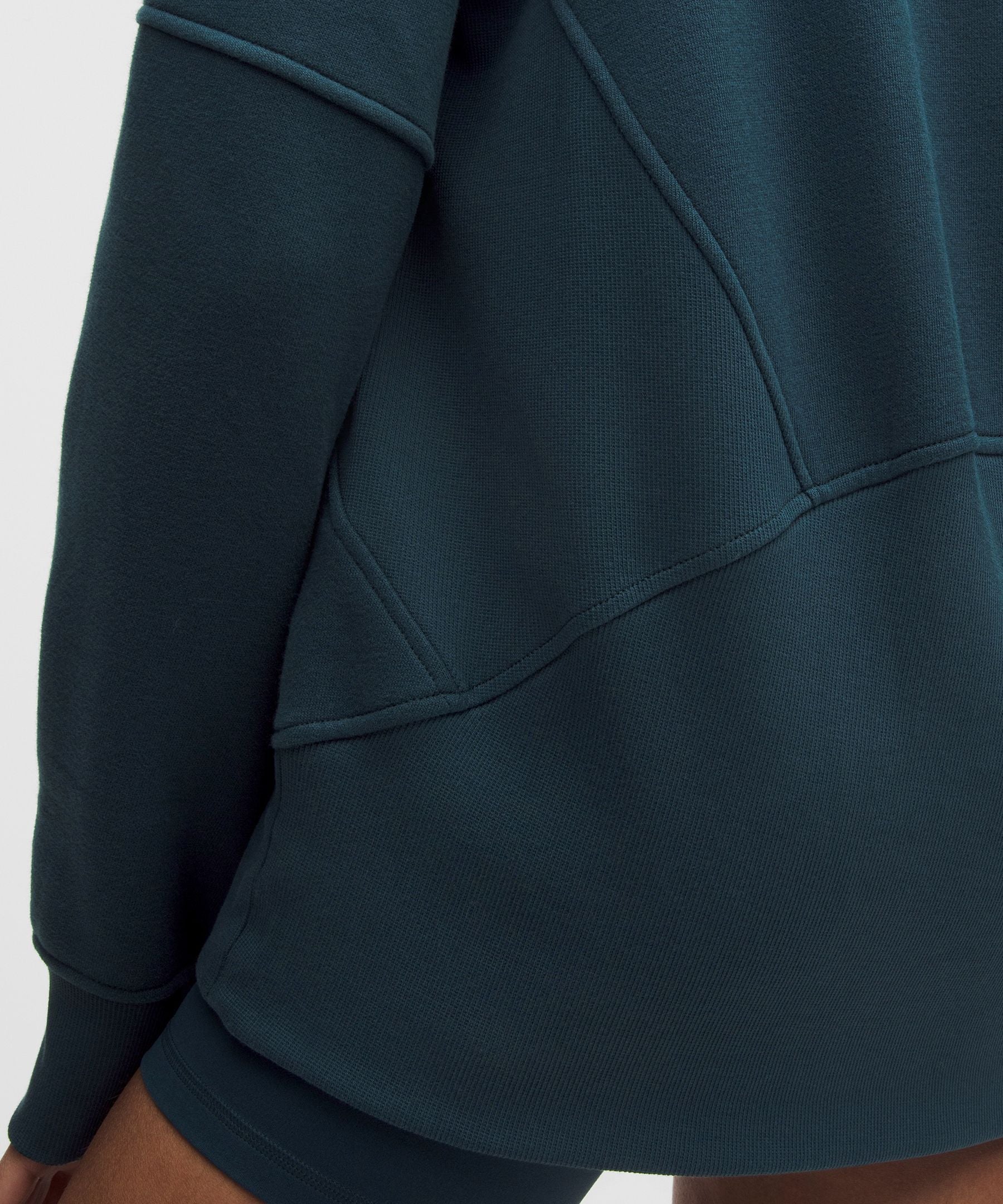 Lululemon Women's Scuba Oversized Funnel-Neck Half Zip *Long