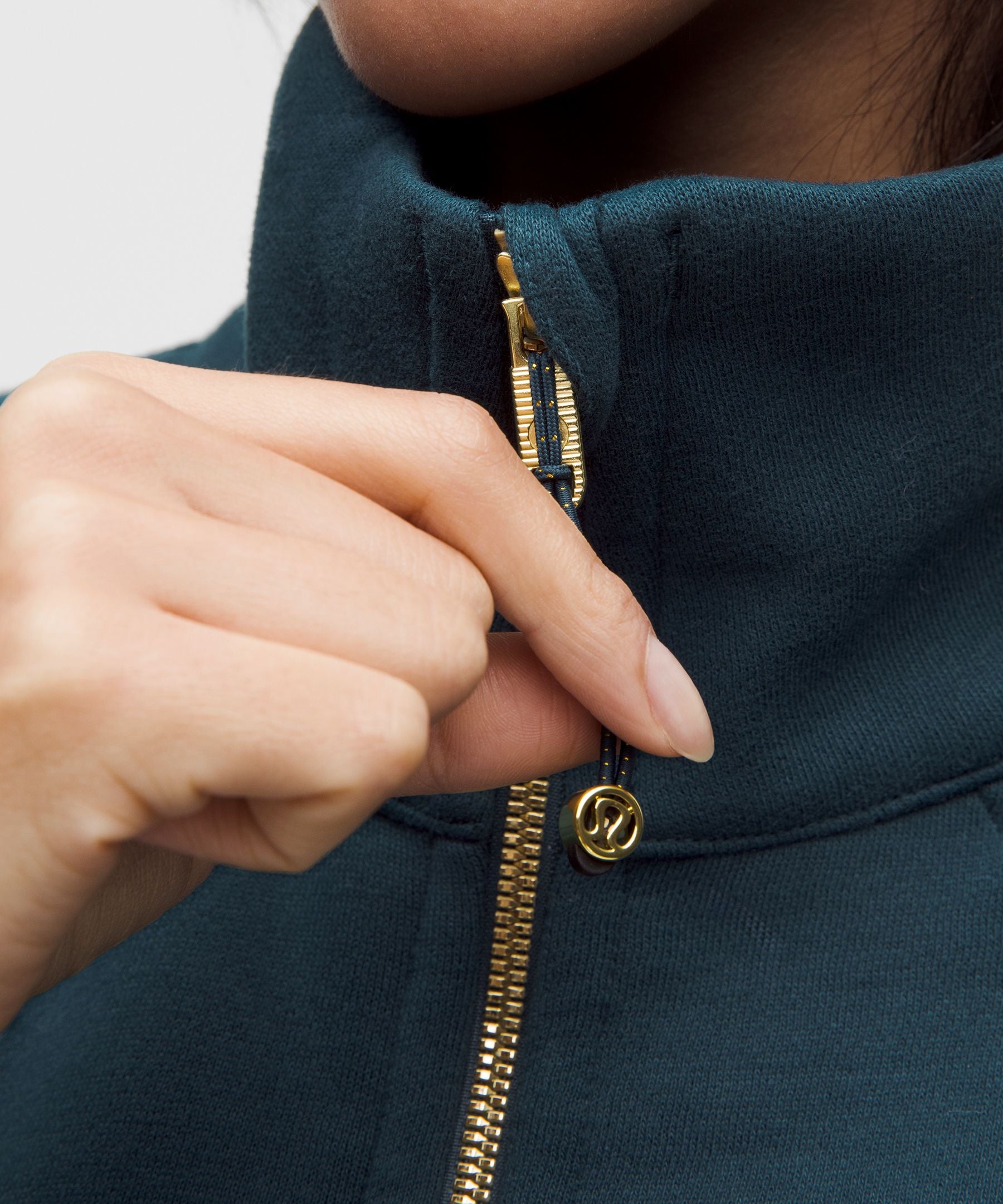 Lululemon Women's Scuba Oversized Funnel-Neck Half Zip *Long
