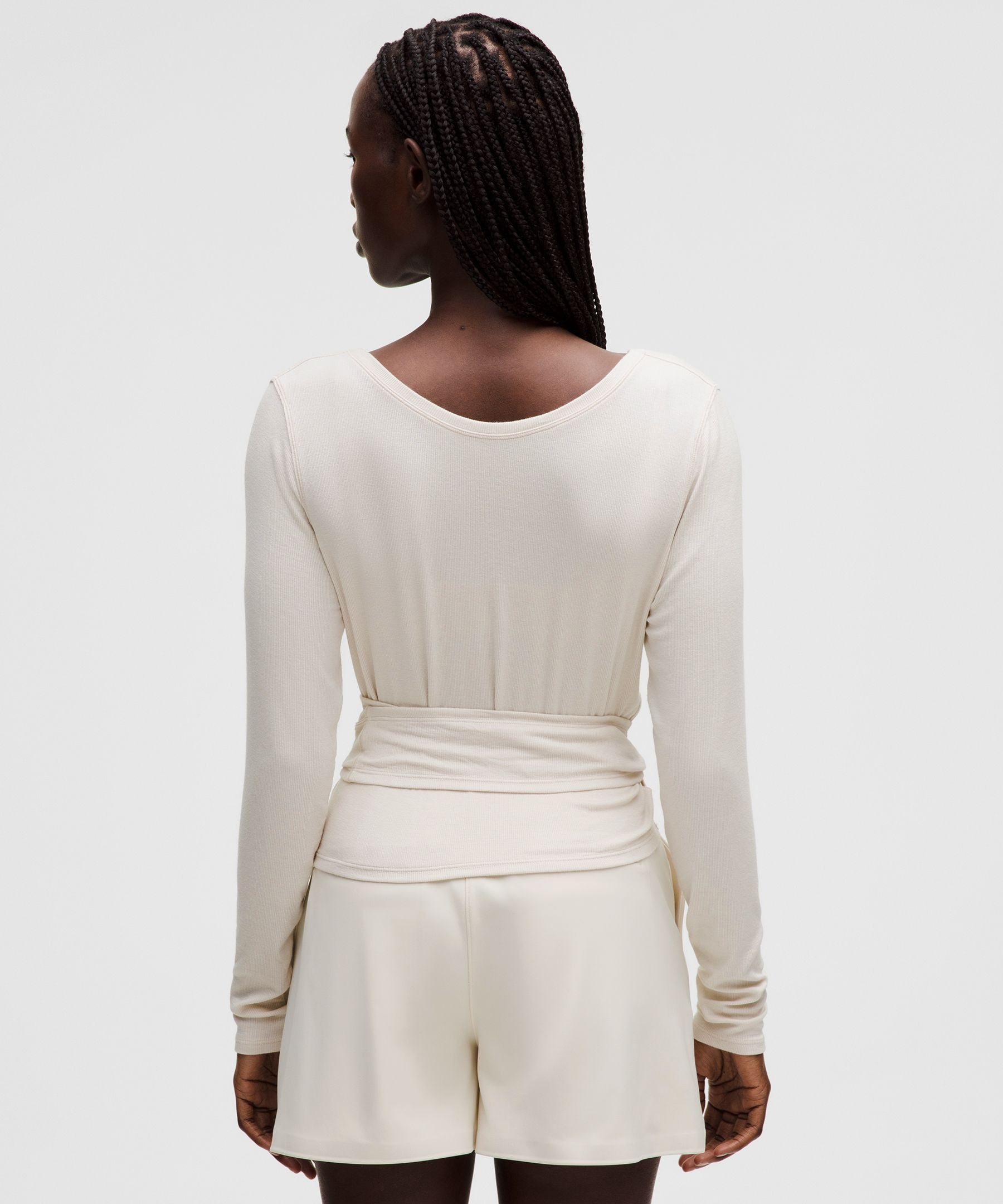 Lululemon Women's Front-to-Back Wrap-Waist Long-Sleeve Shirt