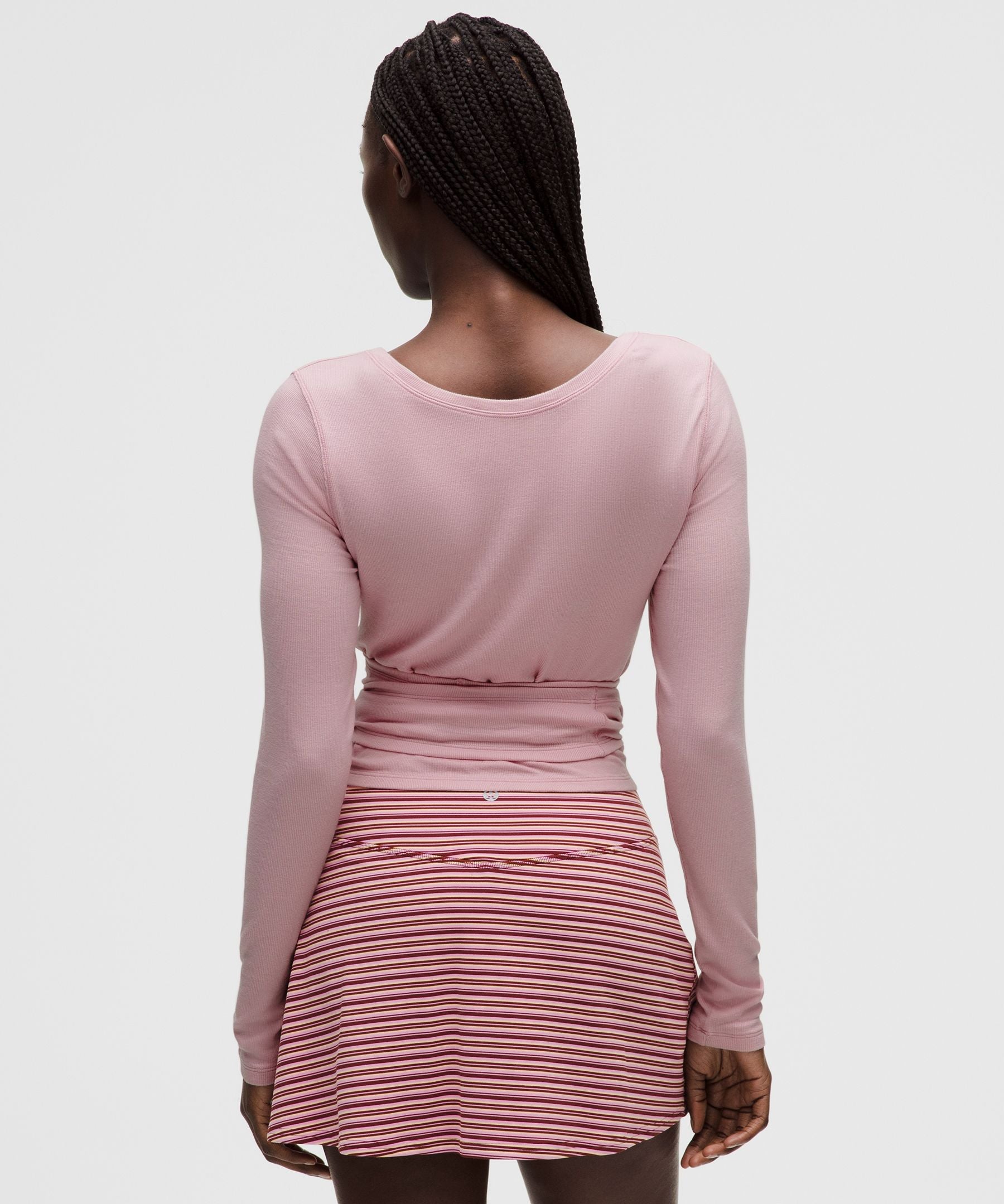 Lululemon Women's Front-to-Back Wrap-Waist Long-Sleeve Shirt