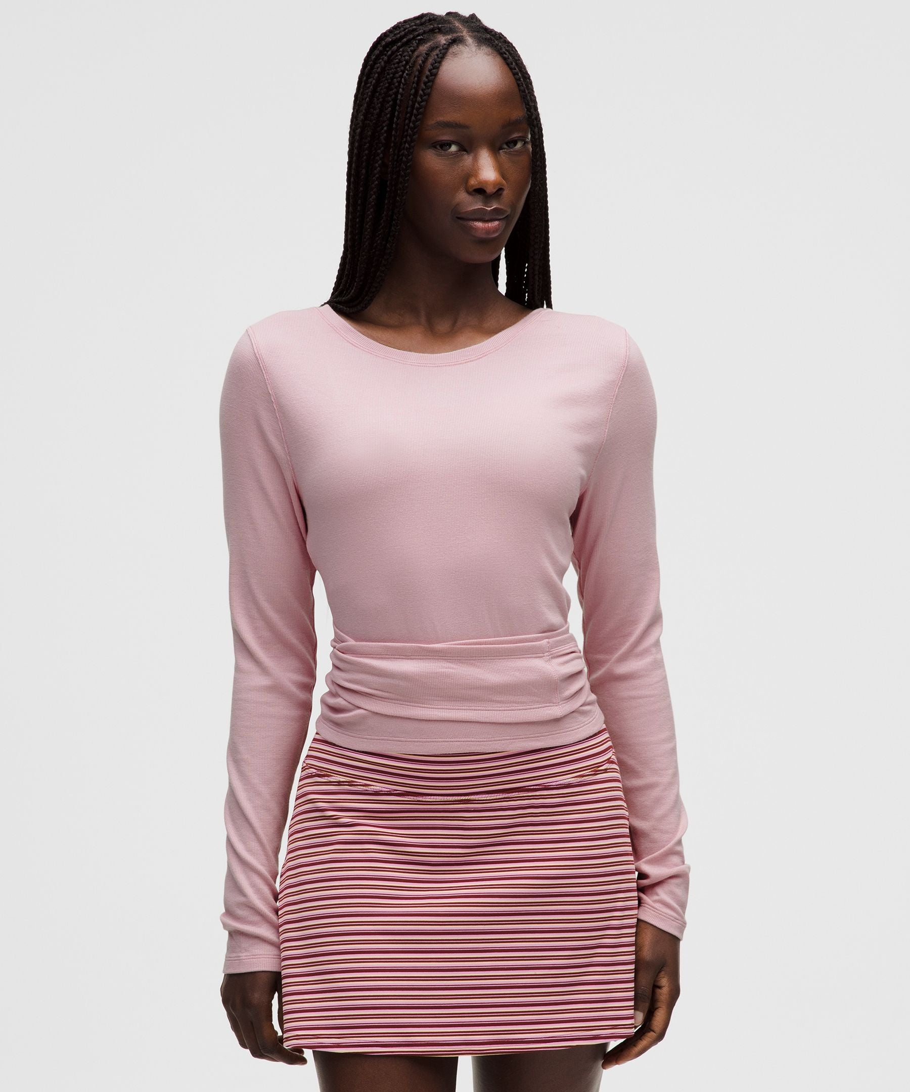 Lululemon Women's Front-to-Back Wrap-Waist Long-Sleeve Shirt