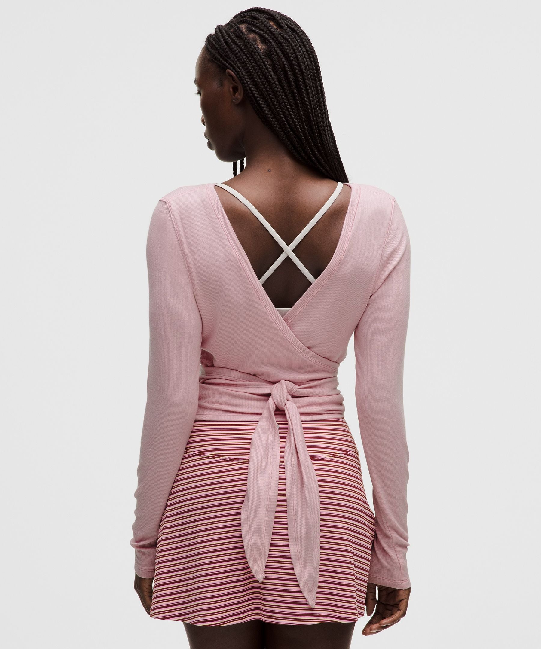 Lululemon Women's Front-to-Back Wrap-Waist Long-Sleeve Shirt