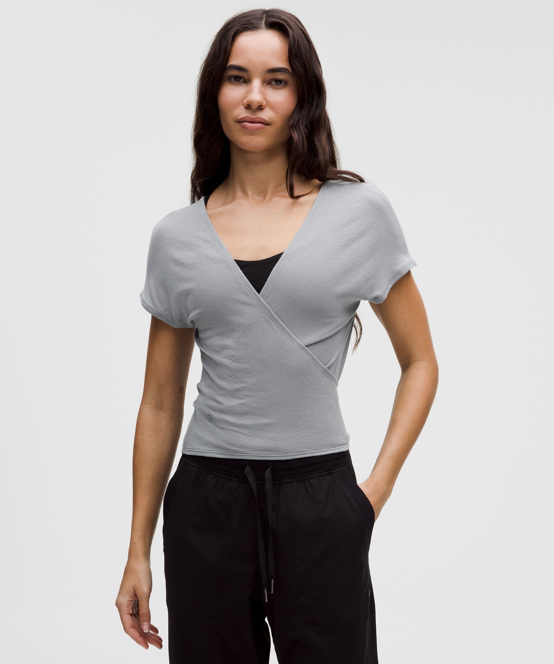 Lululemon Women's Adjustable Ties Short-Sleeve Shirt
