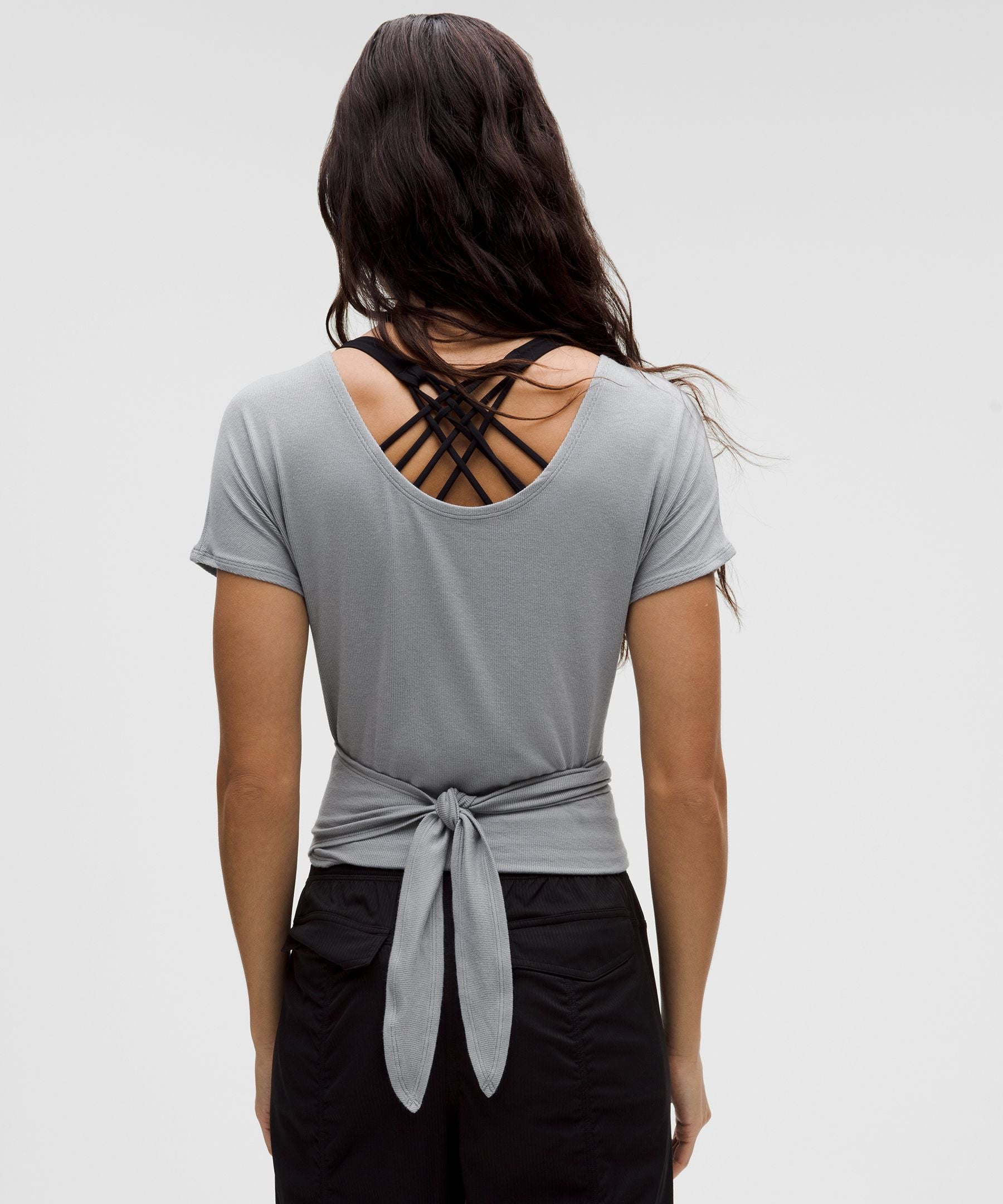 Lululemon Women's Adjustable Ties Short-Sleeve Shirt