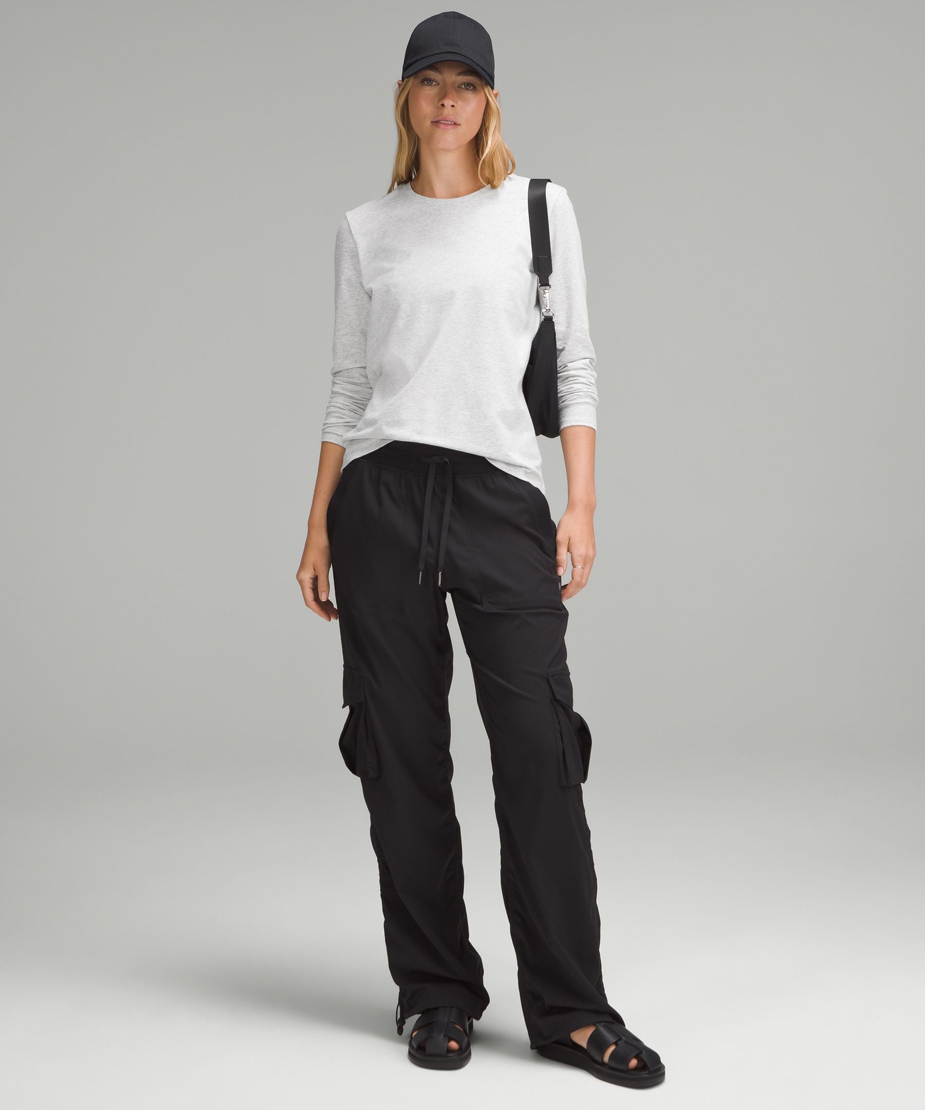 Lululemon Women's Organic Cotton Crewneck Long-Sleeve Shirt