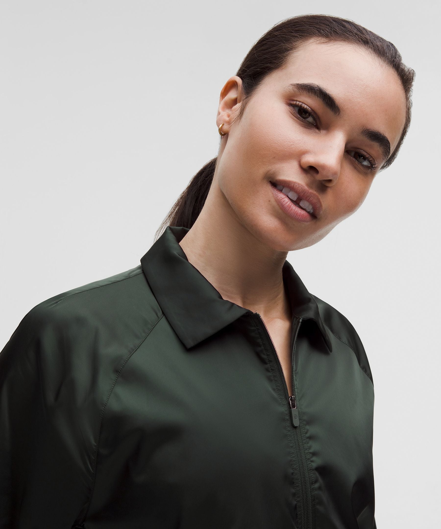 Lululemon Women's Stretch Satin Nylon Jacket