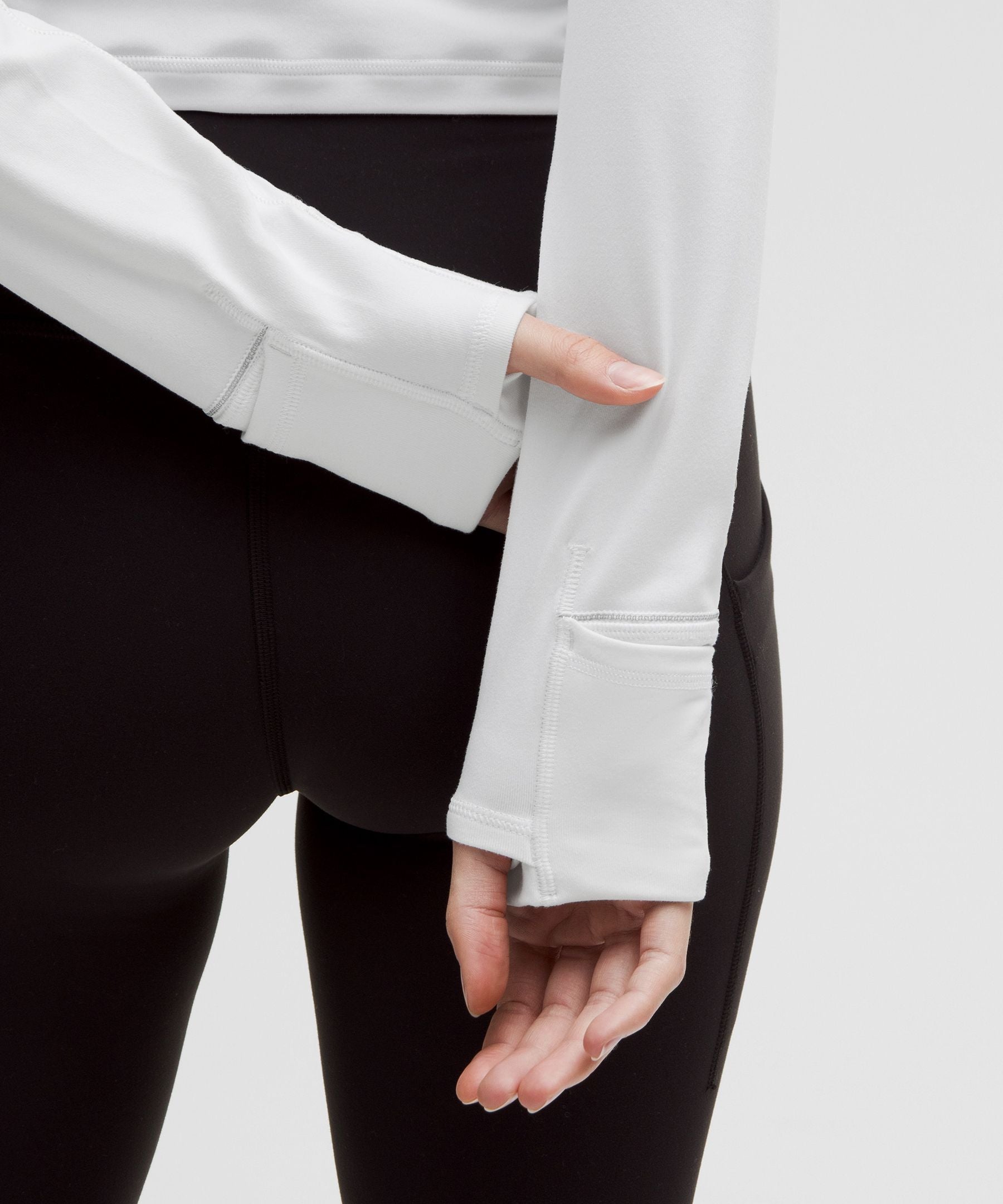 Lululemon Women's It's Rulu Cropped Half Zip *Updated