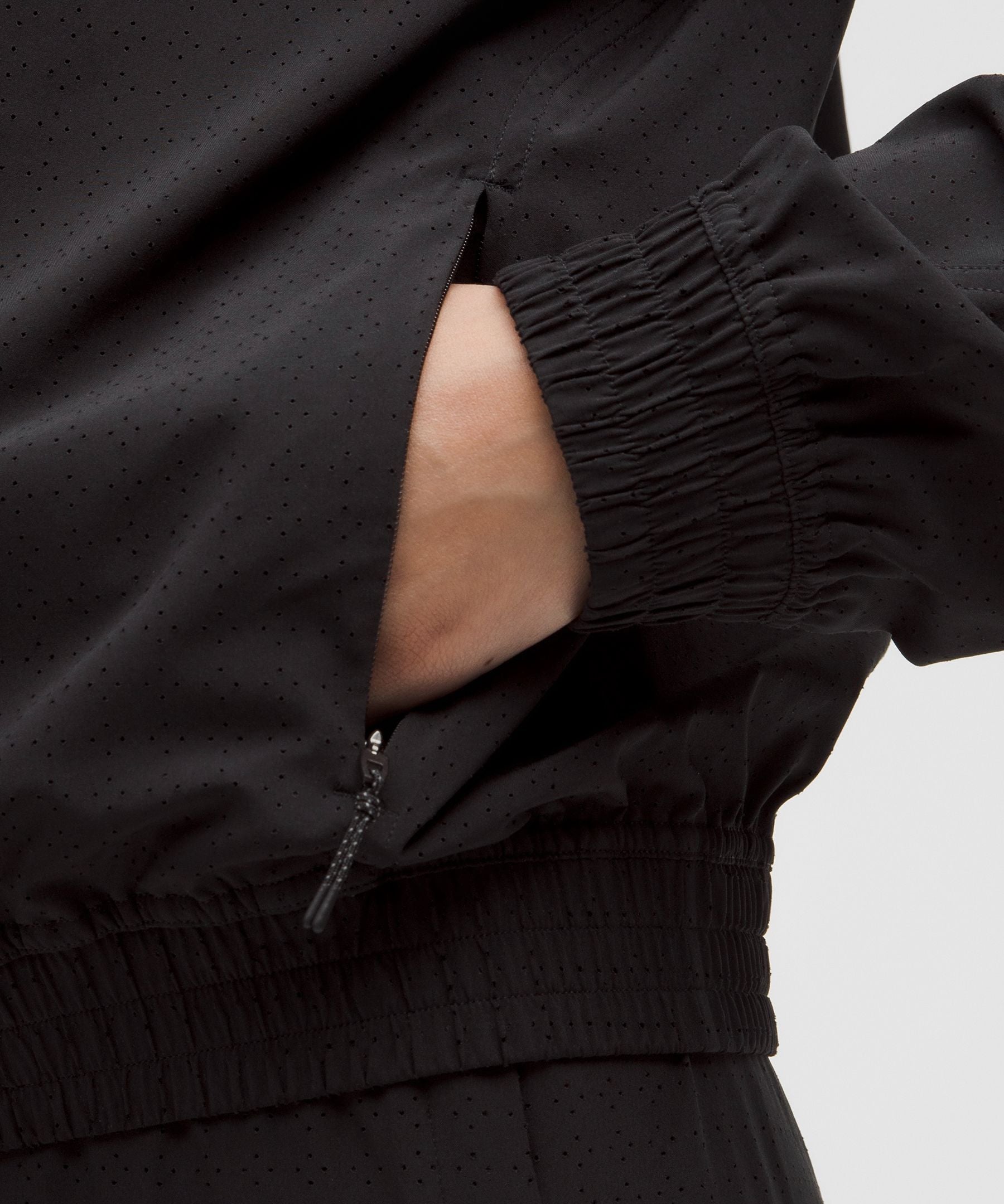 Lululemon Adapted State Perforated Track Jacket