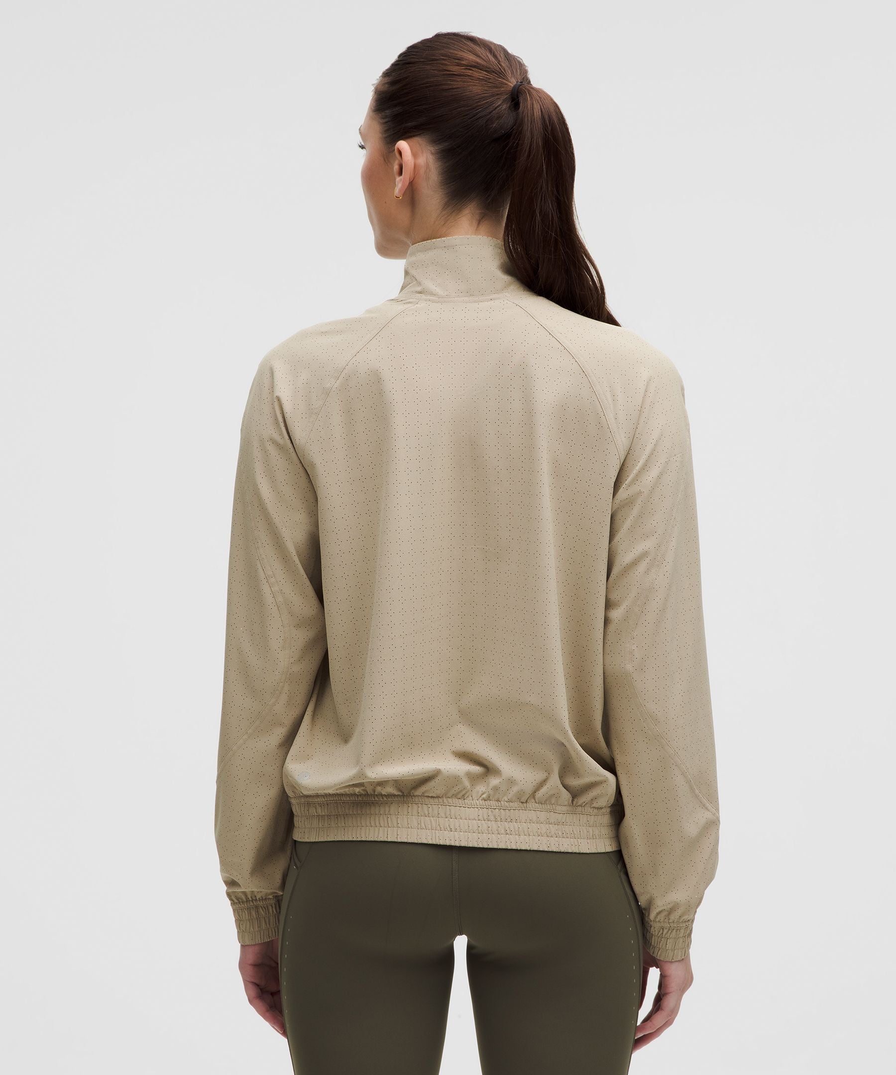 Lululemon Women's Adapted State Perforated Track Jacket