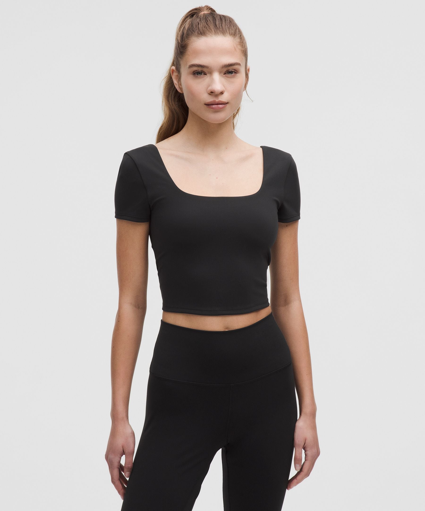 Lululemon Women's Wunder Under SmoothCover Square-Neck T-Shirt